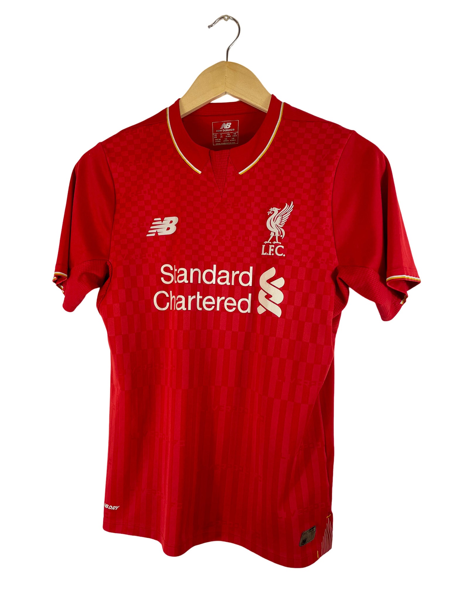 2015/2016 – Maillot Liverpool FC domicile New Balance - 10 ans