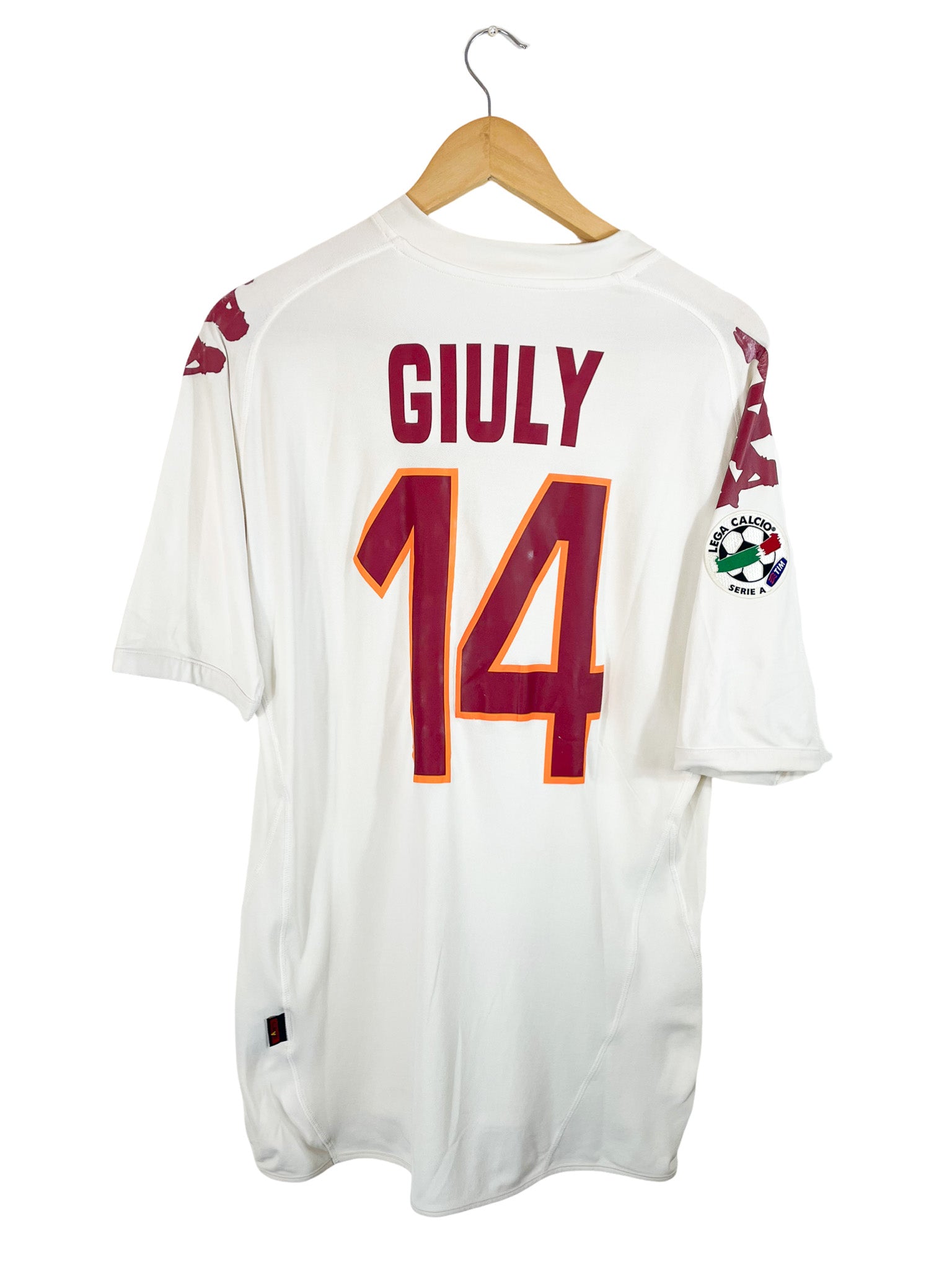 2003/2004 – AS Roma Home Shirt Kappa - 2XL – Vista football shop