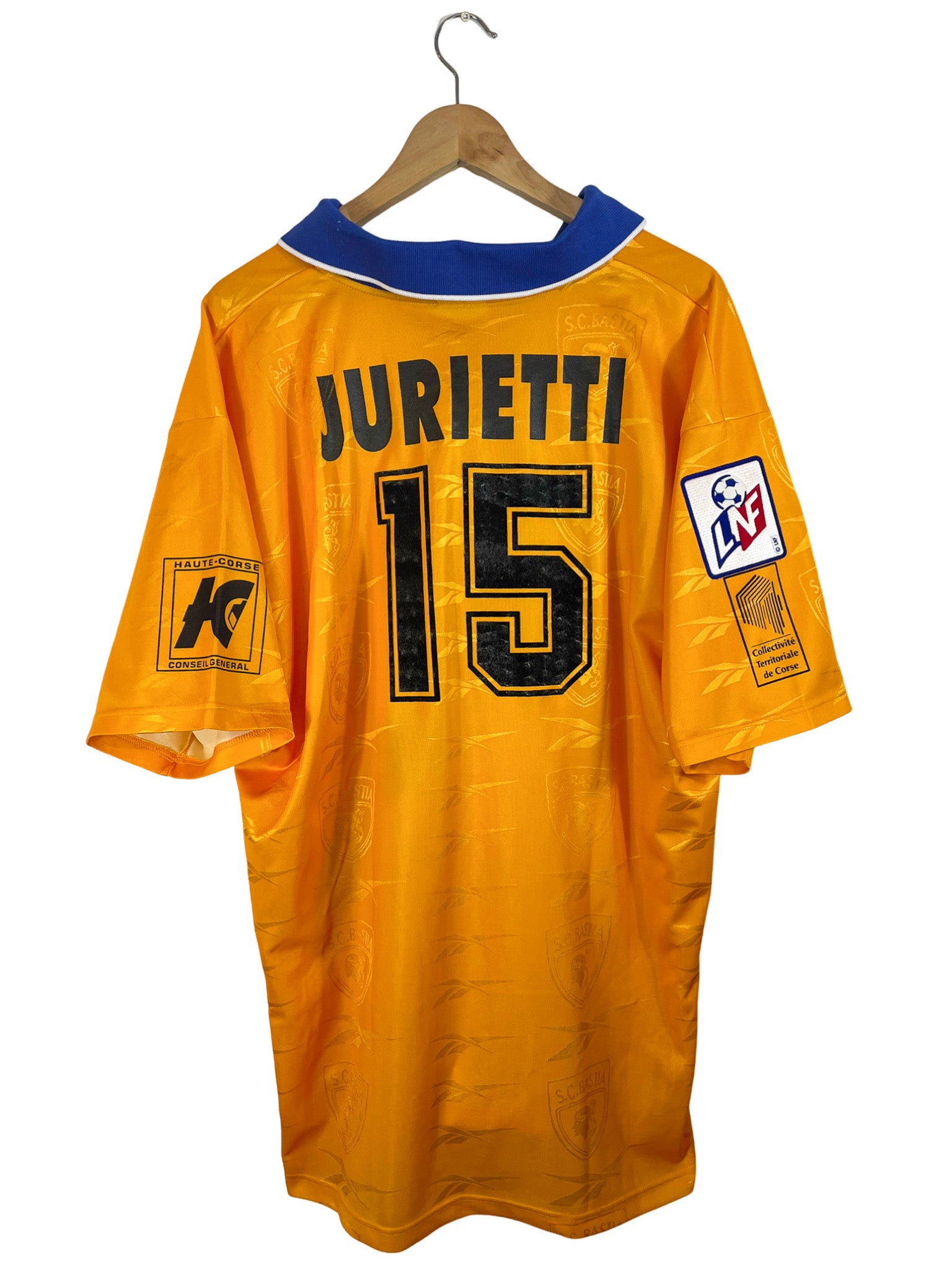 2009/2010 - SC Bastia home Kappa jersey - XL