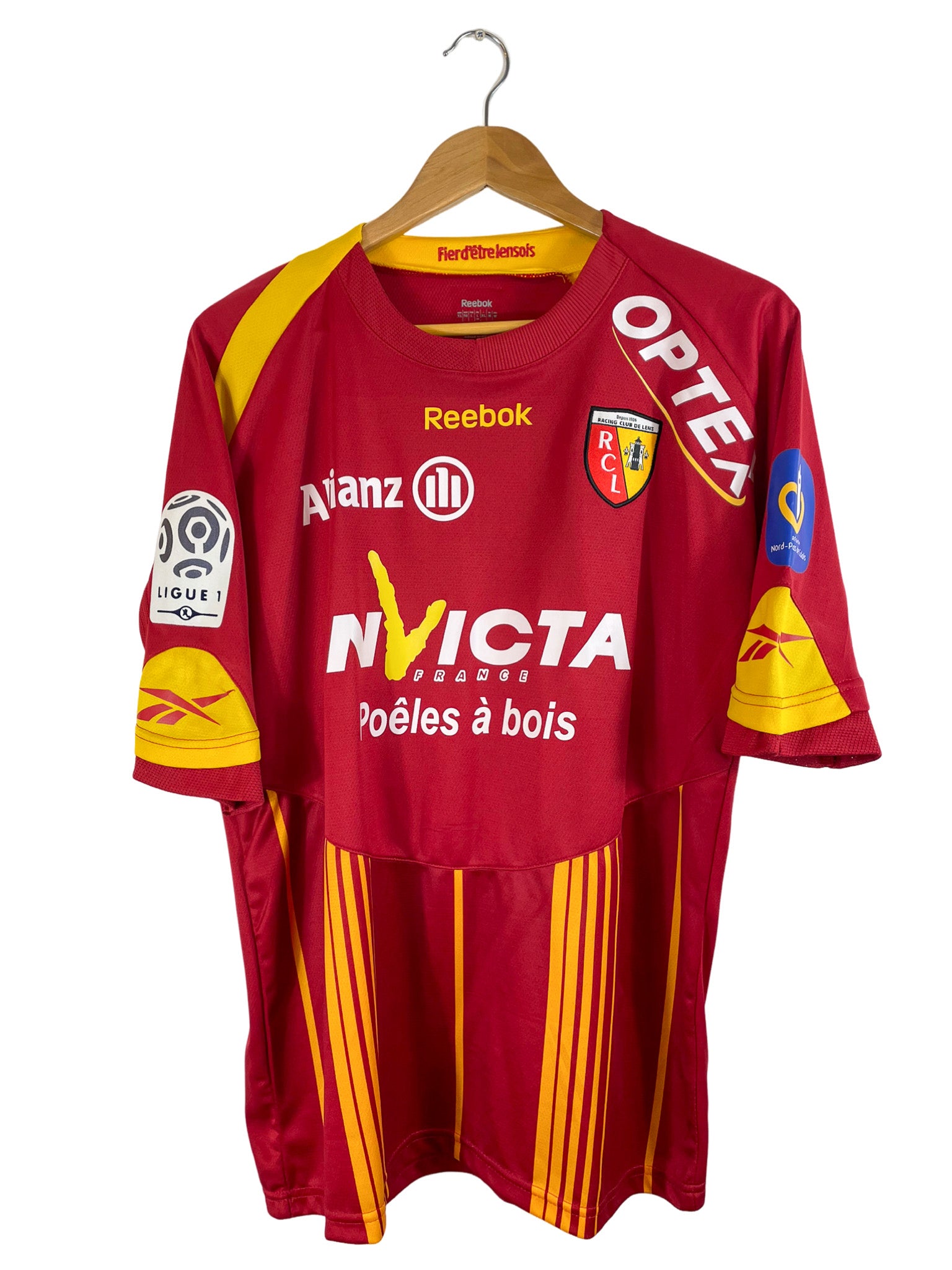 2007/2008 - RC Lens Nike home jersey - XL