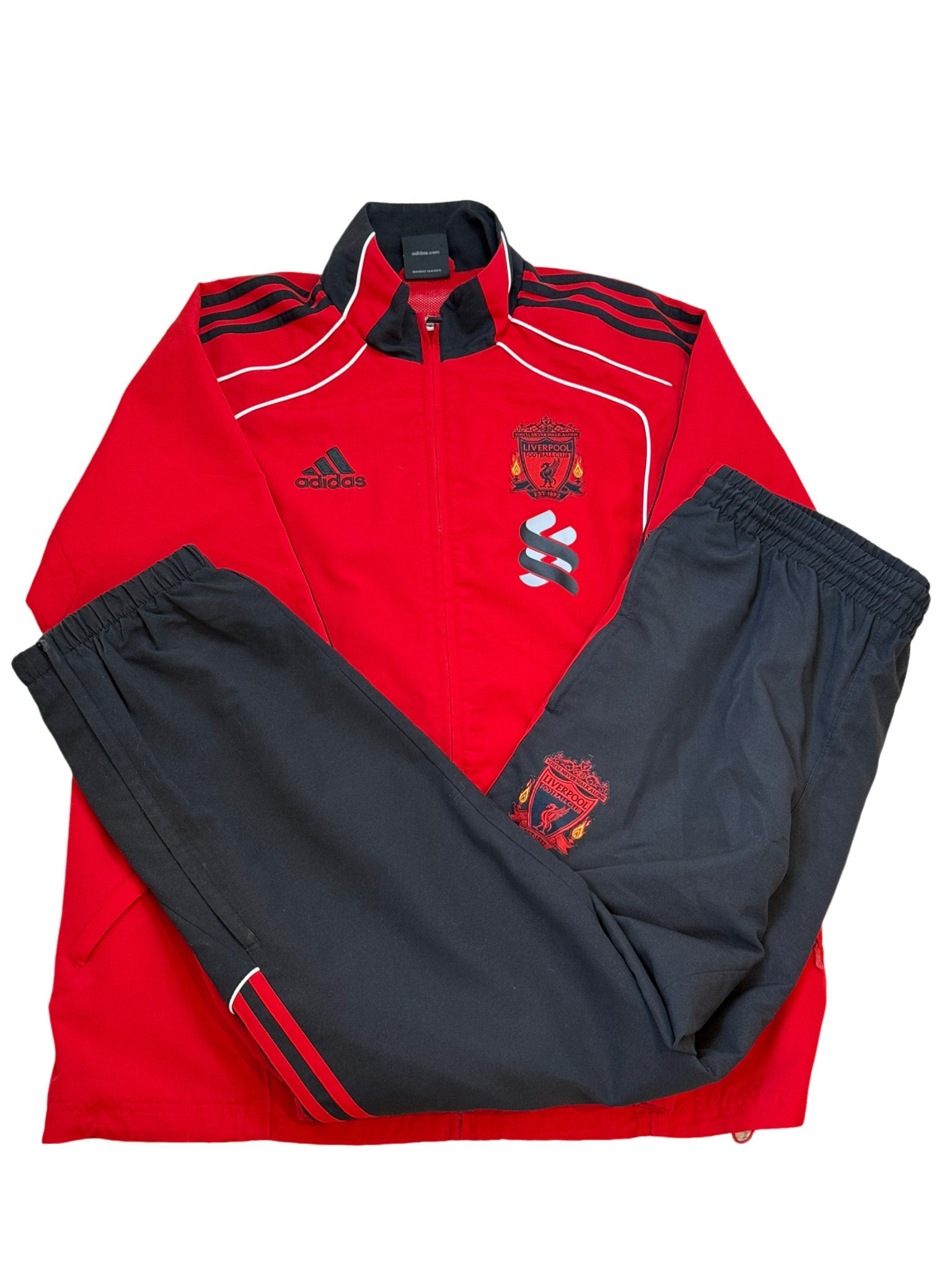 Chándal de entrenamiento vintage del Liverpool 2008/09 Talla M Adi