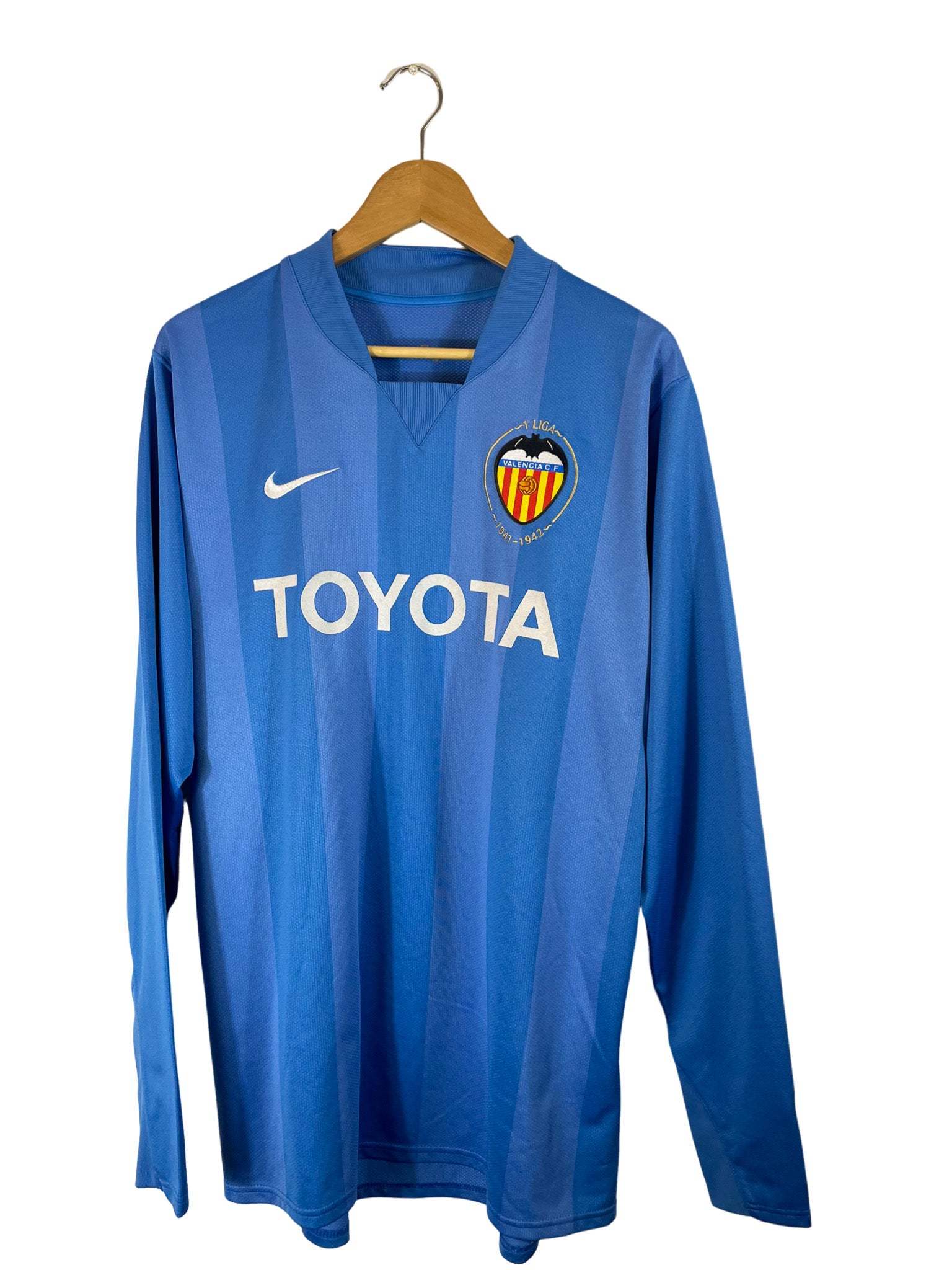 2009/2010 - Valencia Home Shirt [#7 David Villa] Kappa - XL