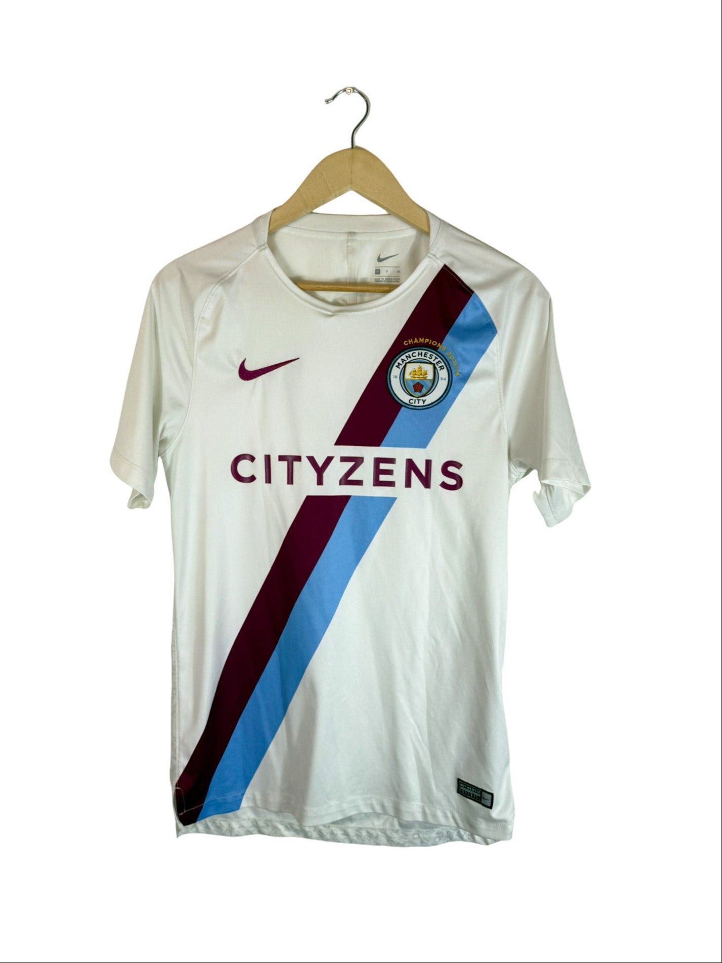 2017/2018 – Maillot d’entraînement Manchester City Nike – S