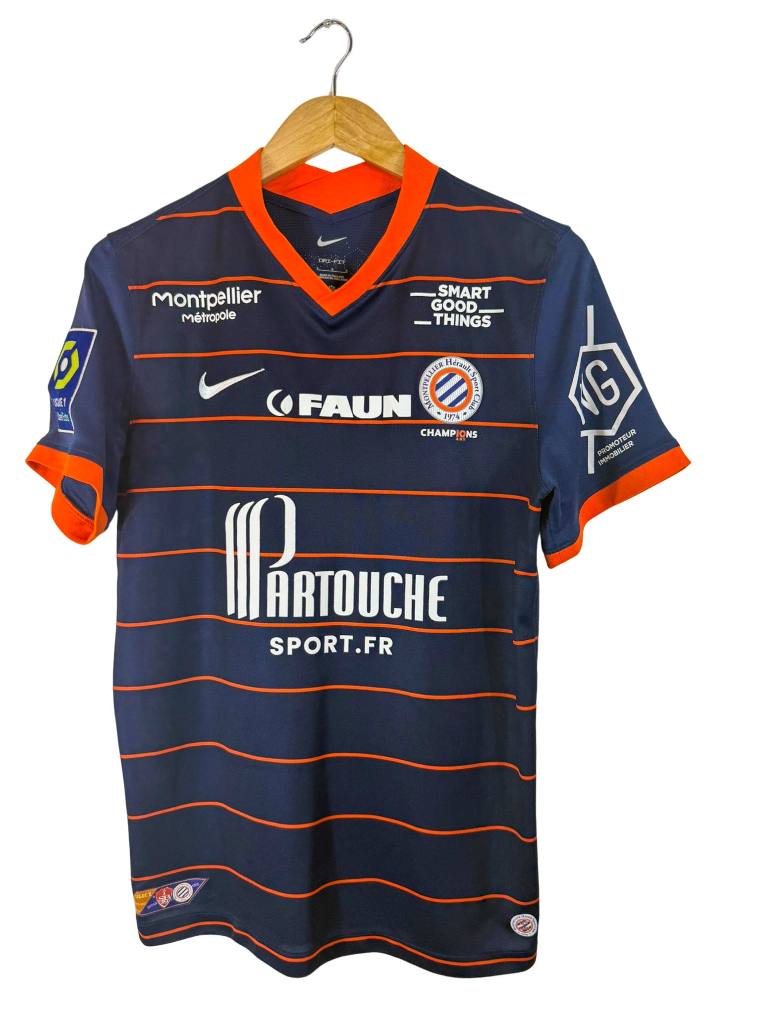 2013/2014 - Camiseta local del Montpellier Nike *manga larga* - Talla S