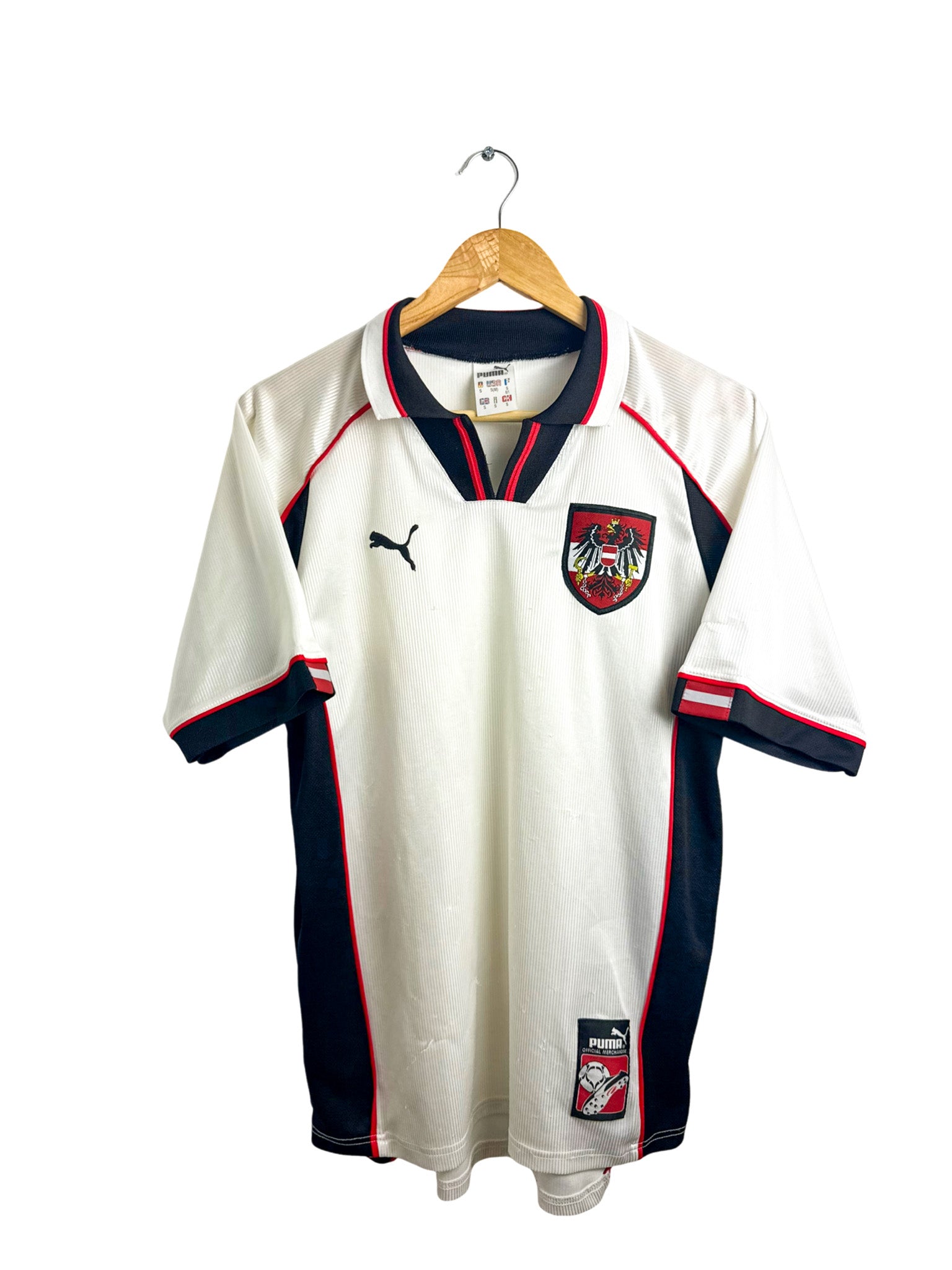 1998 – Maillot Autriche domicile Puma – S