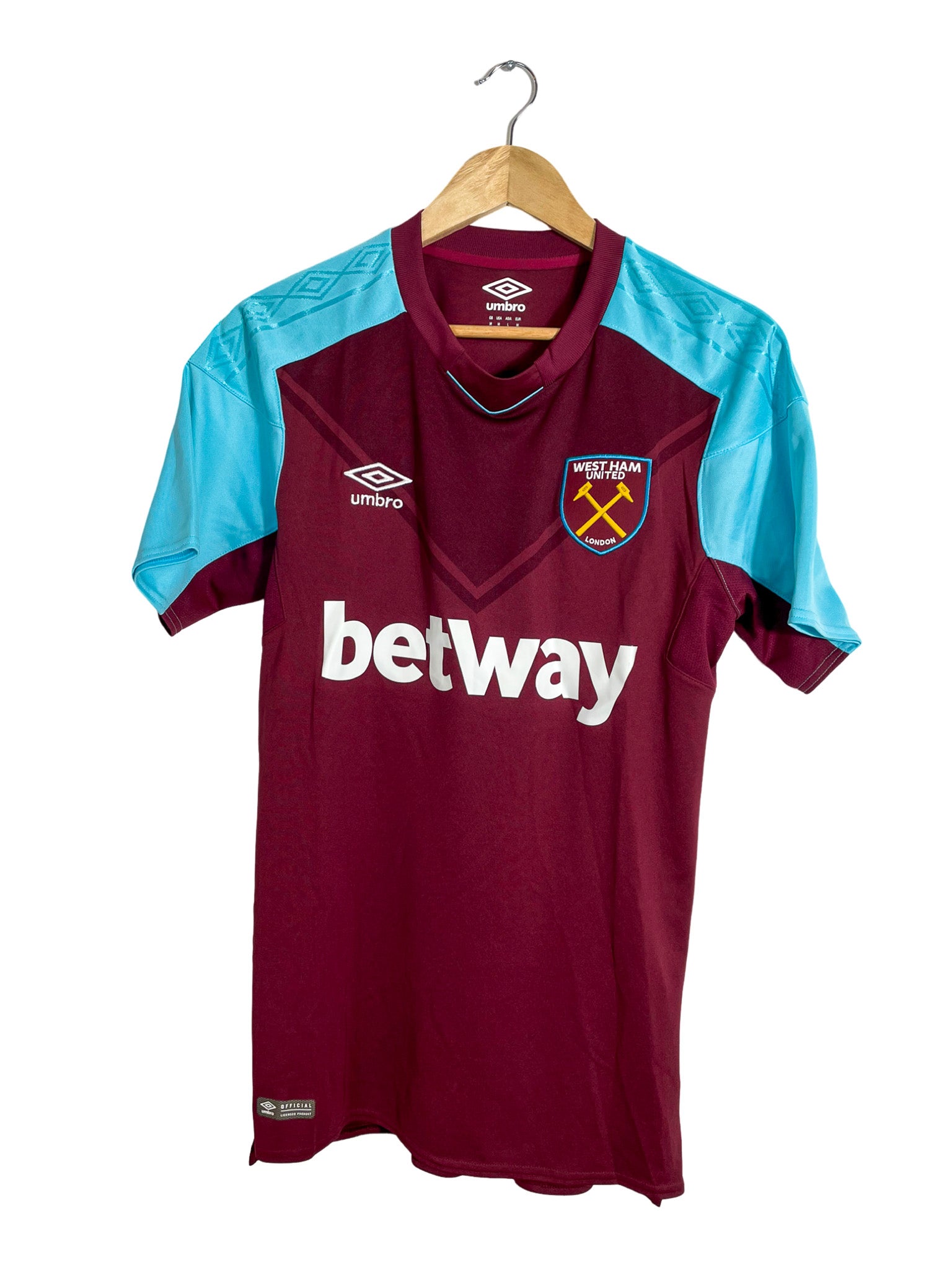 2017/2018 – Maillot West Ham United domicile Umbro - M
