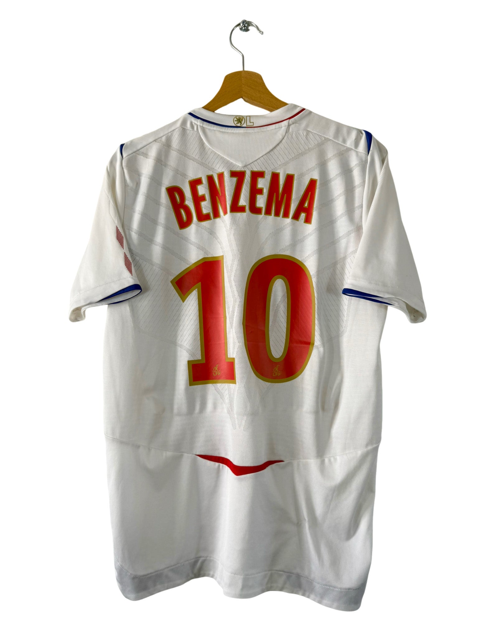 2008/2009 - Olympique Lyonnais home jersey [#10 Benzema] - S