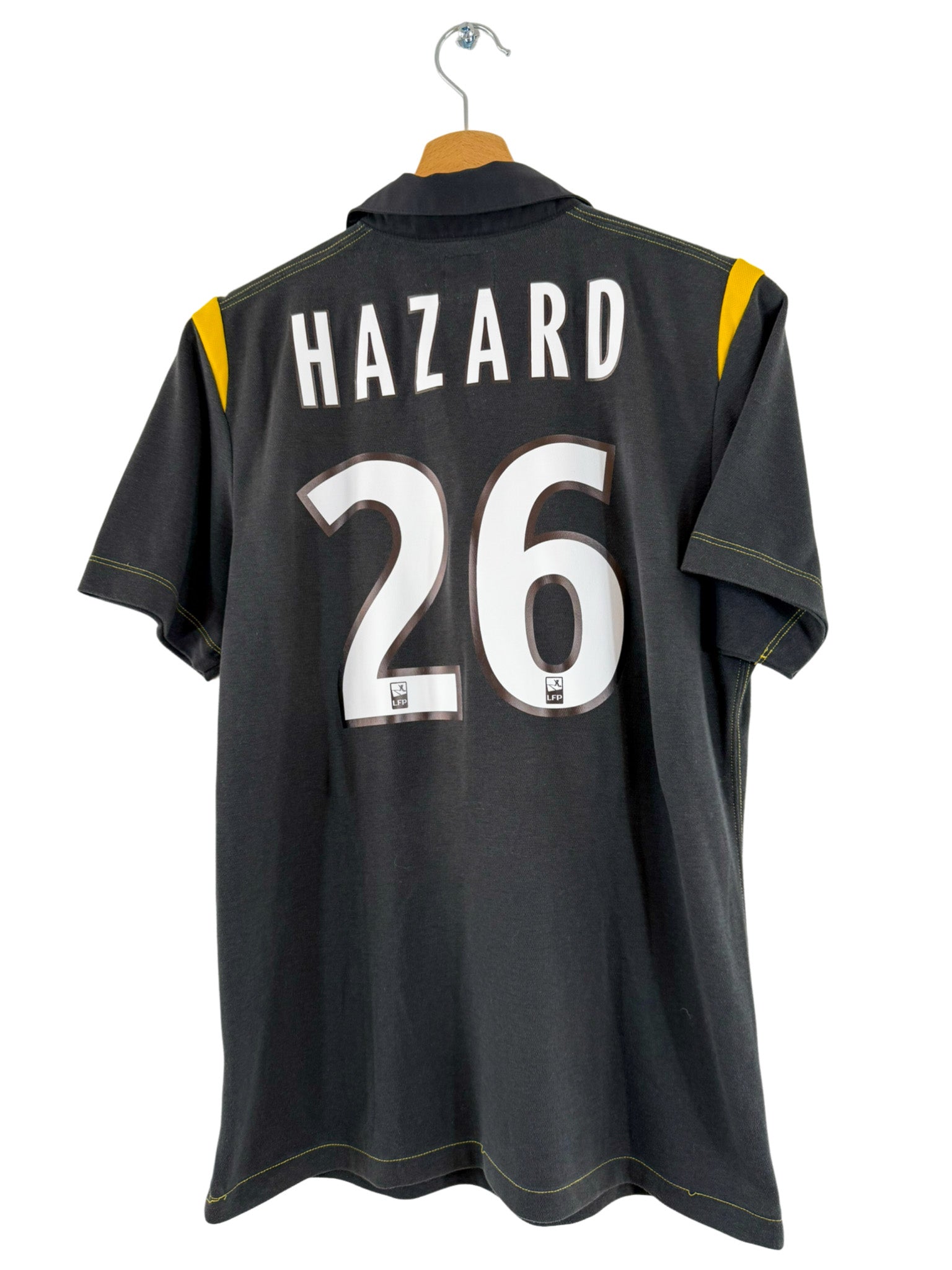 ウェア Lille LOSC 2009-10 HAZARD #26  Shirt 2009/2010 - LOSC Lille away shirt [#26 Hazard] - S – Vista