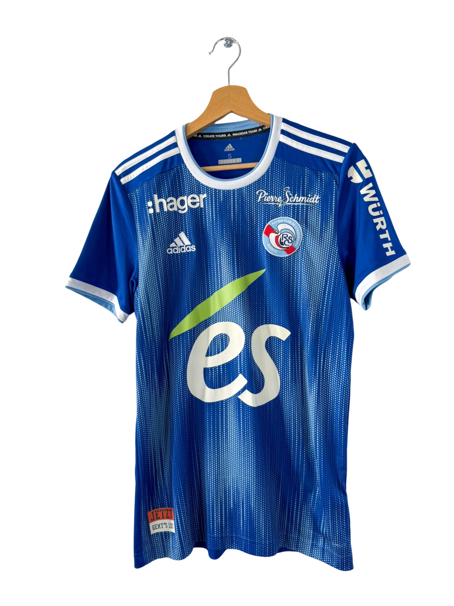 2019/2020 - Camiseta local Adidas del RC Estrasburgo - Talla S
