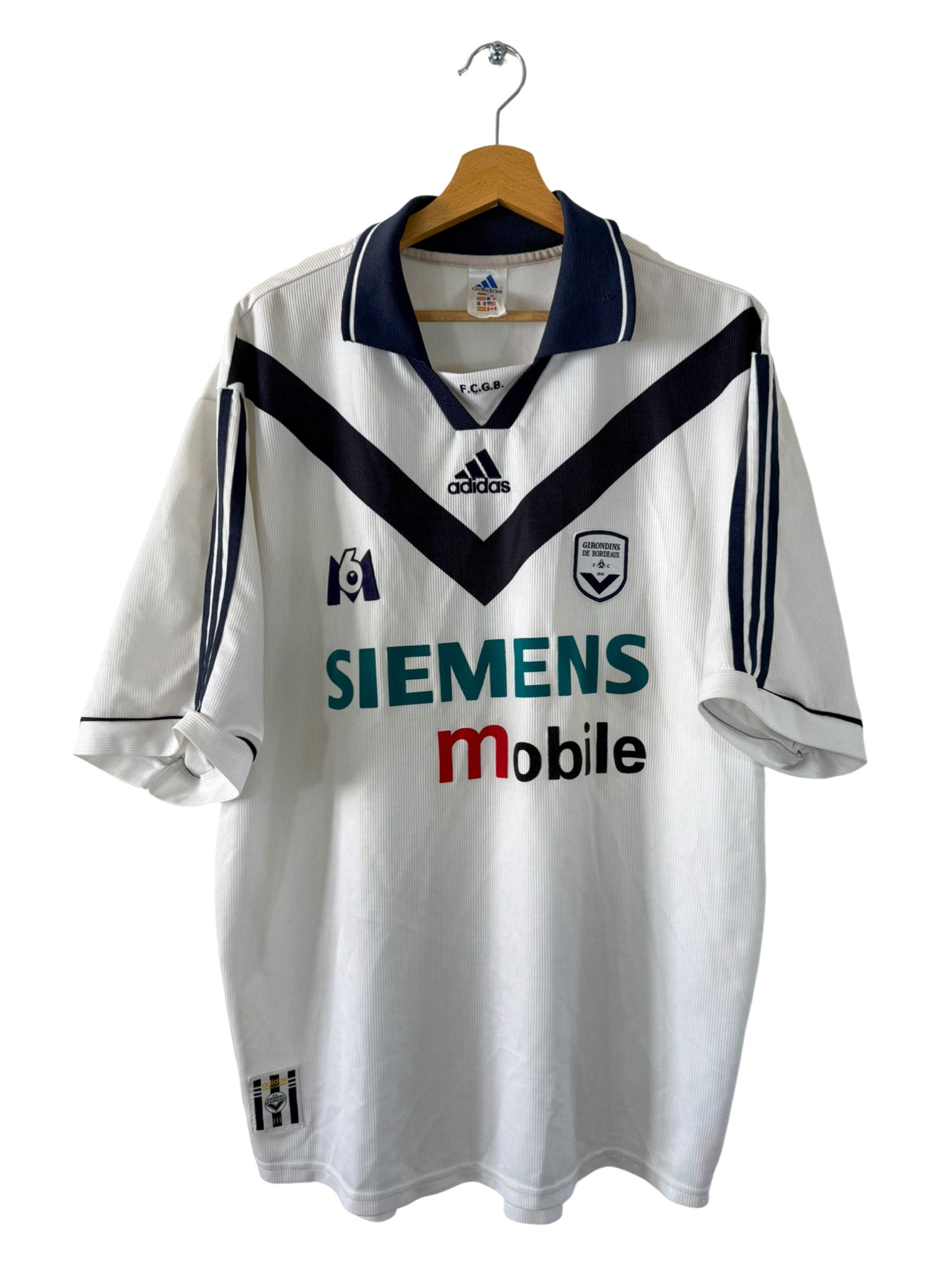 2001/2002 - Adidas Bordeaux Away Jersey - XL