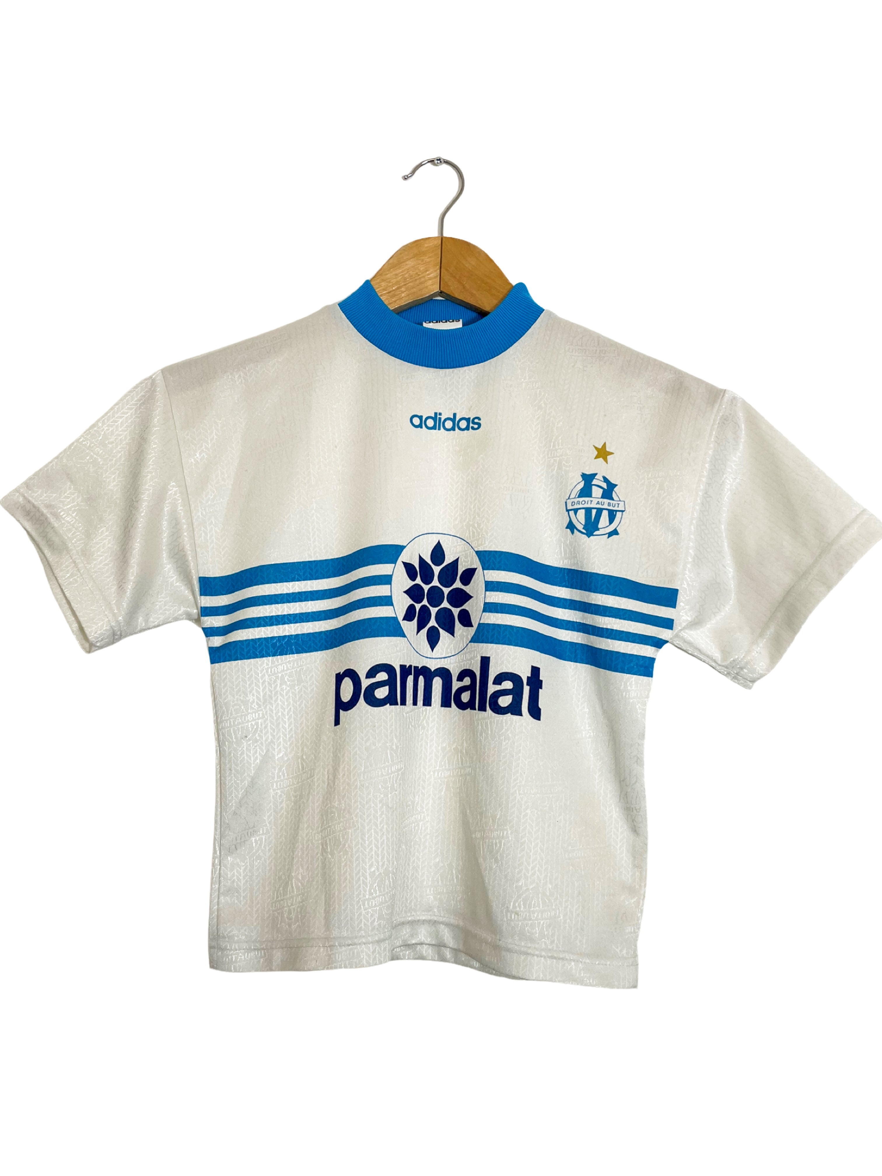 1996/1997 – Olympique de Marseille home jersey Adidas - 8 years