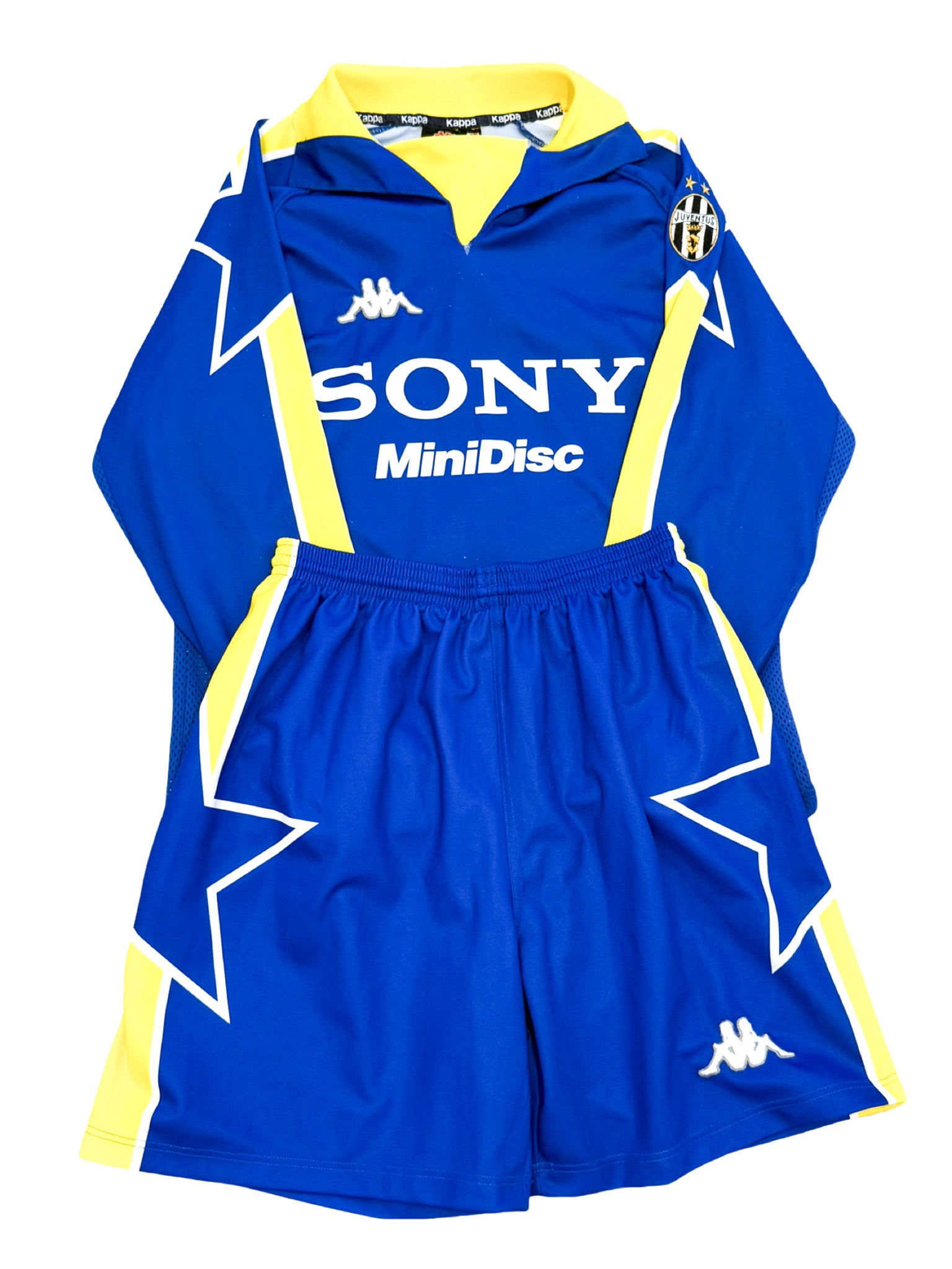 1997/1998 - Juventus Third Kappa Shirt and Shorts *Long Sleeves* - S