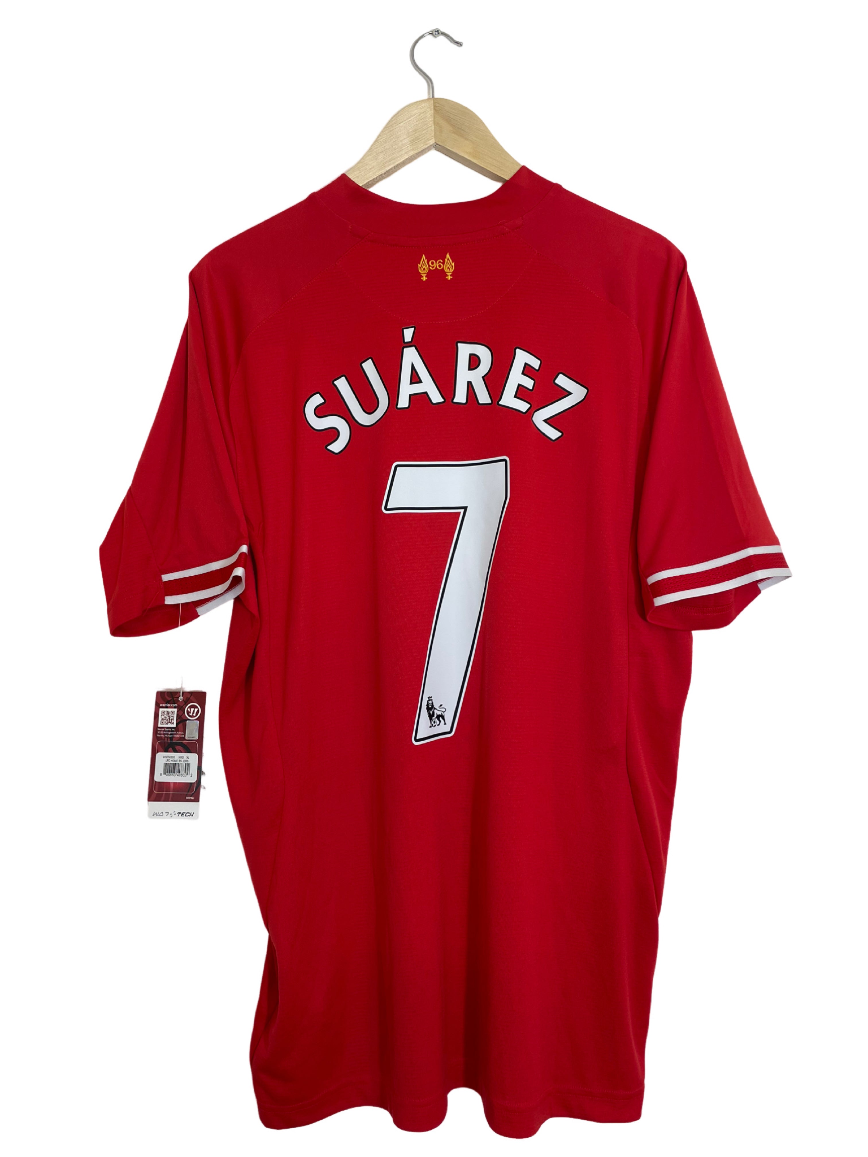 2013/2014 – Liverpool Home Shirt [#7 Suárez] - XL – Vista football