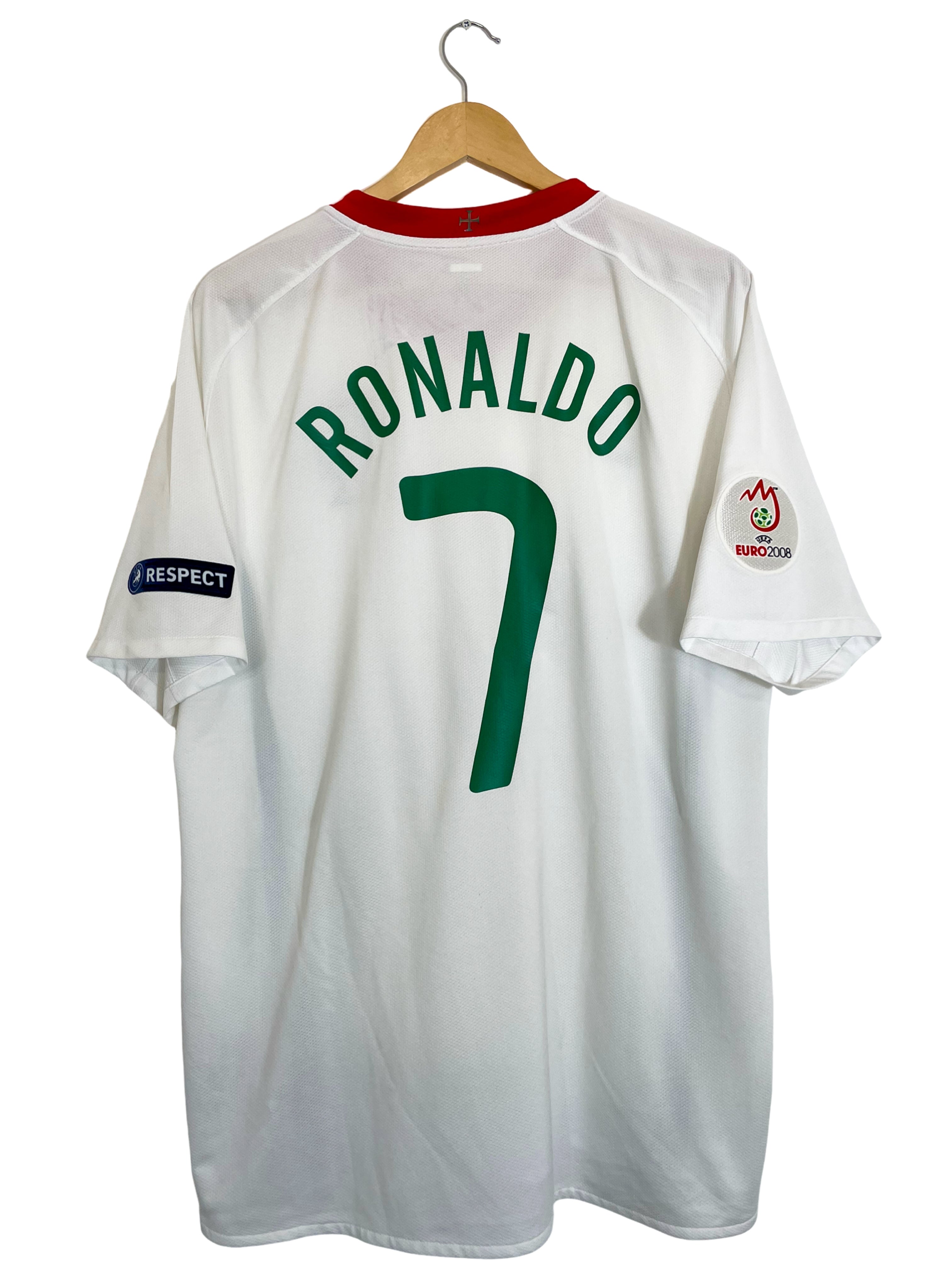 2008/2009 – Portugal away shirt [#7 RONALDO] - XL – Vista football