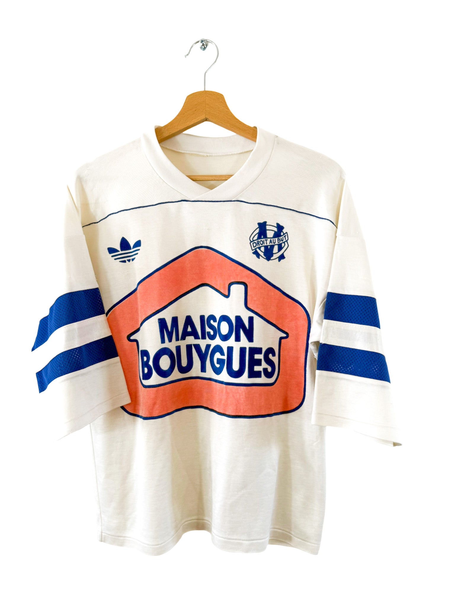 1987/1988 - Maillot Olympique de Marseille domicile - M