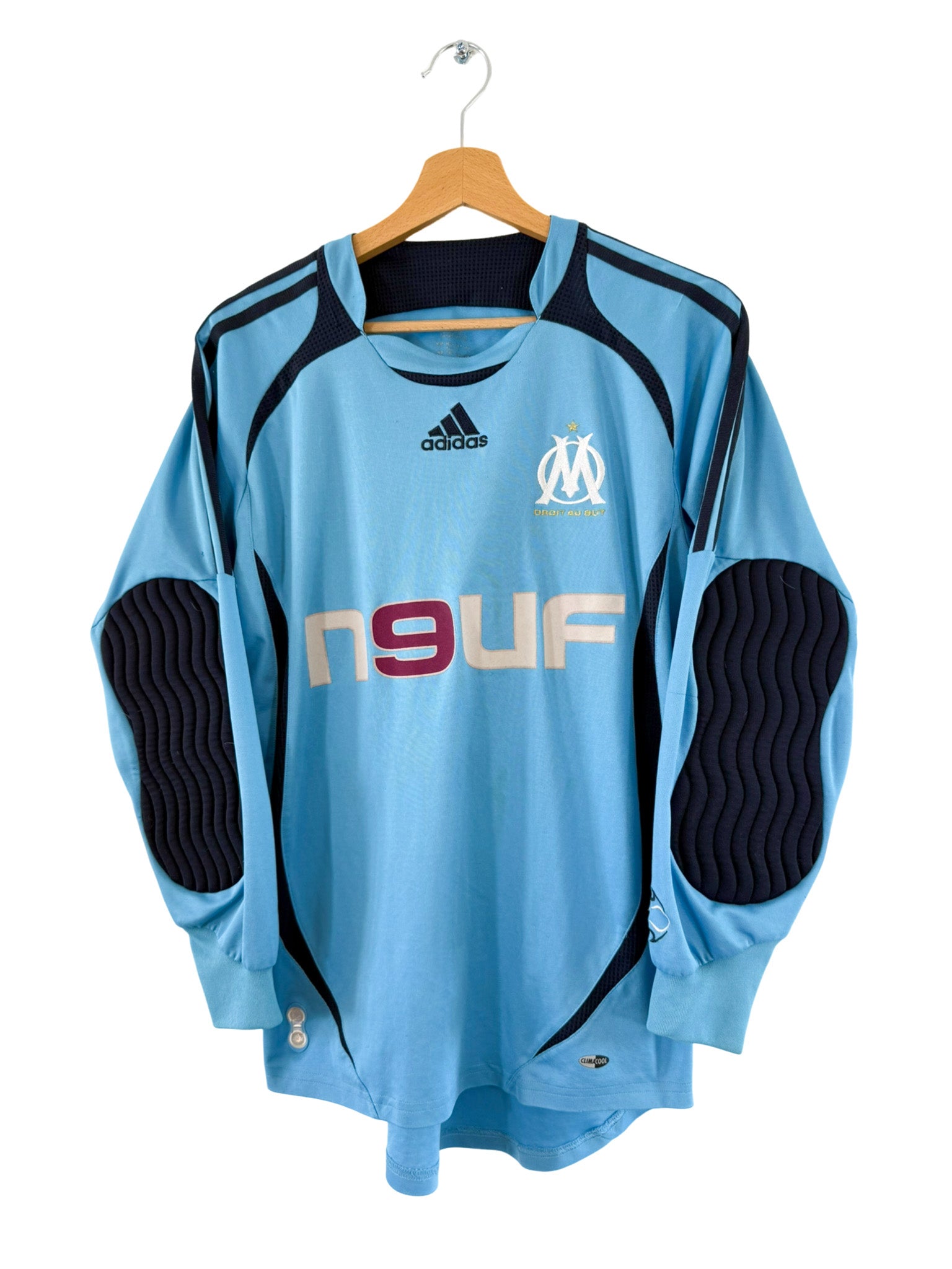 2006/2007 - Olympique de Marseille Adidas goalkeeper jersey - S