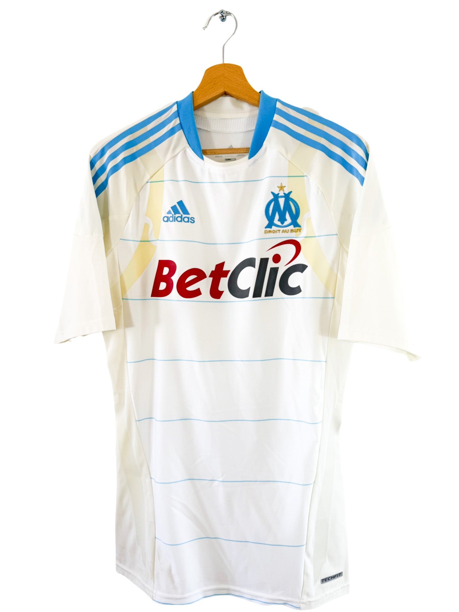 2010/2011 - Olympique de Marseille Adidas Home Jersey *Stock Pro* - L
