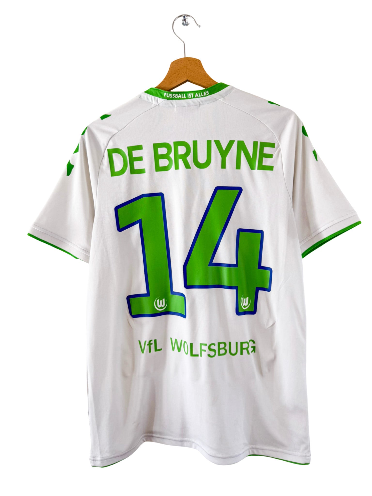 2015/2016 - Wolfsburg home shirt [#14 DE BRUYNE] - S – Vista