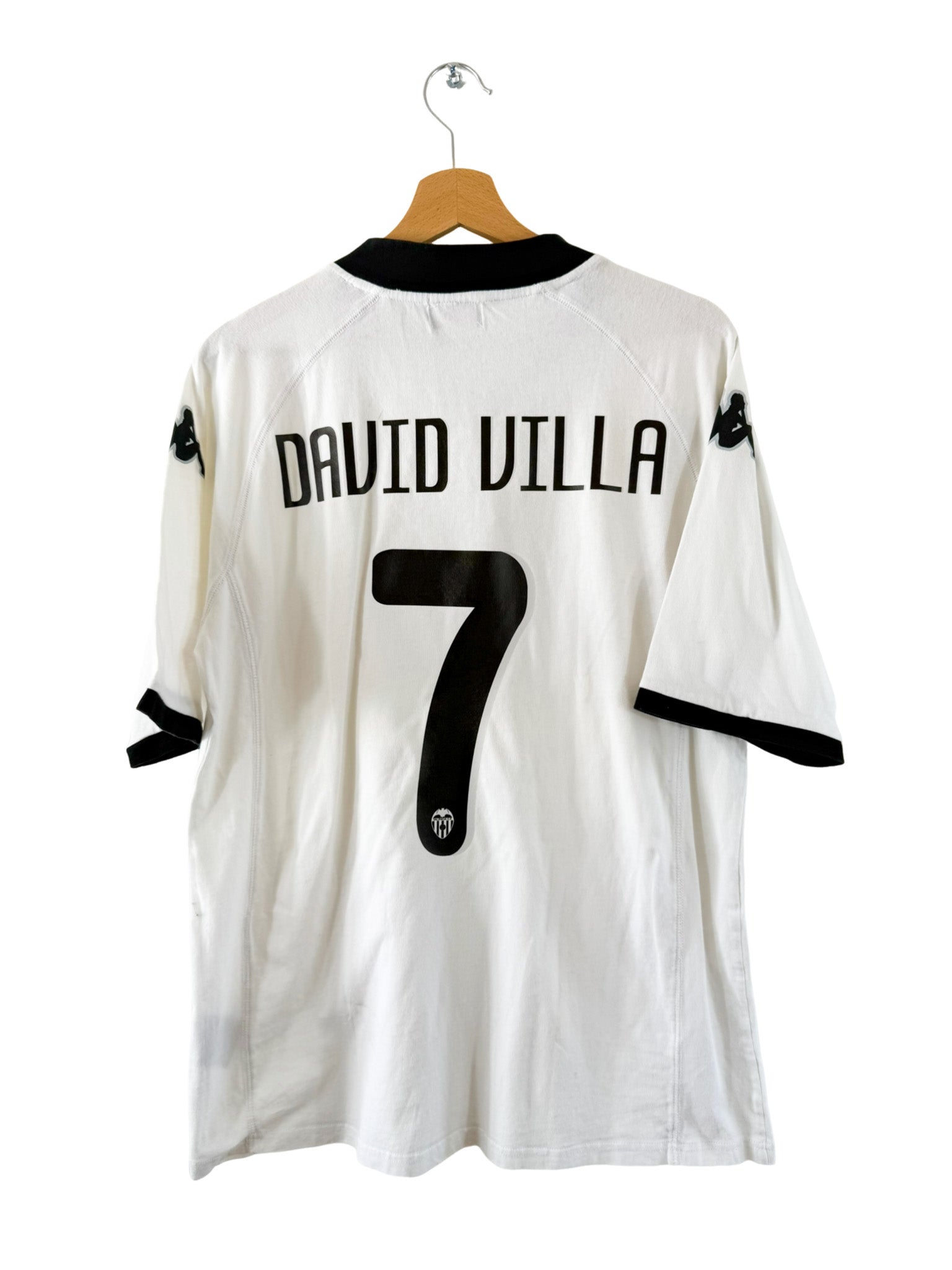 2009/2010 - Valencia home shirt [#7 David Villa] - XL – Vista