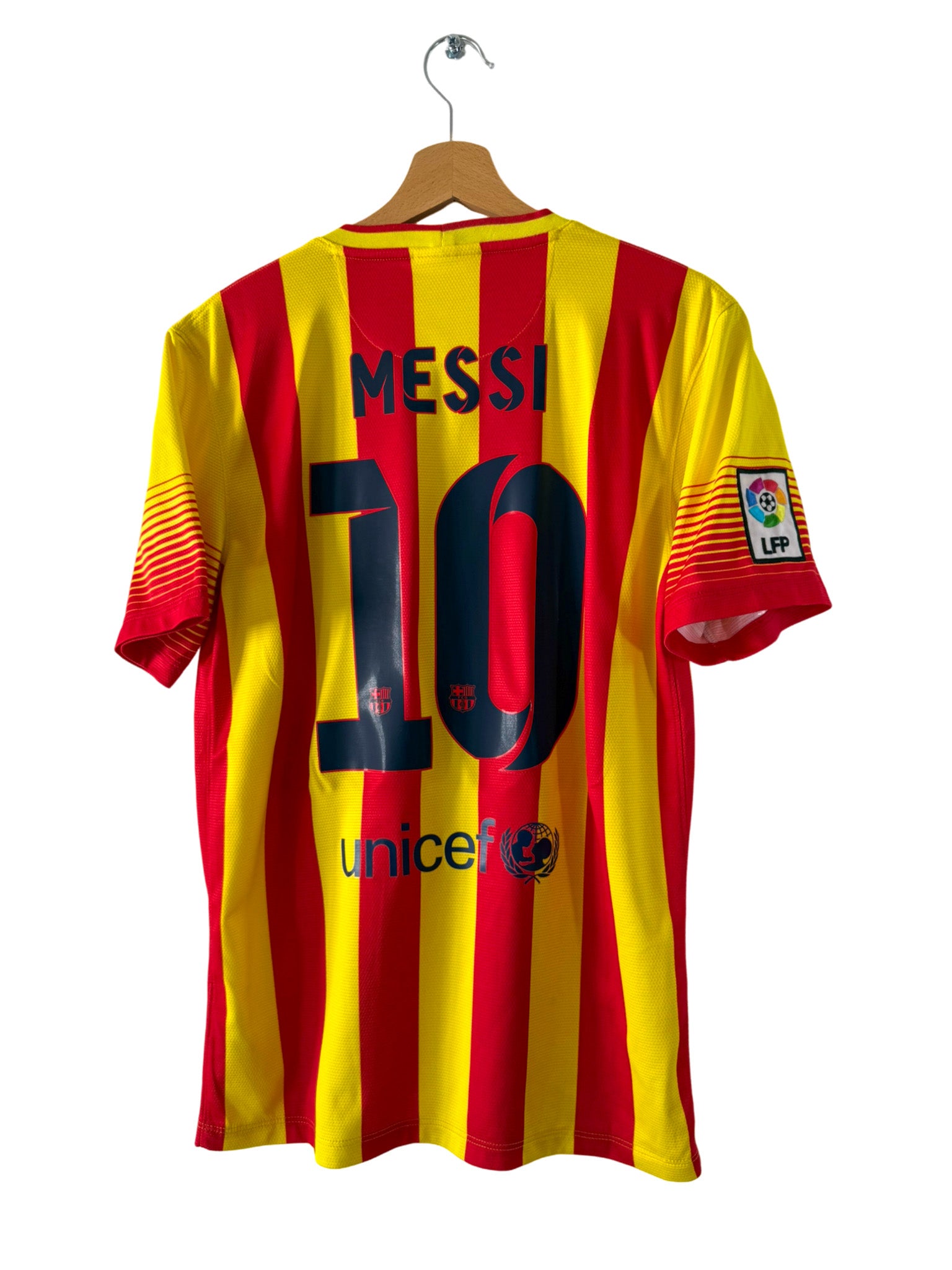 Nike FC Barcelona MESSI 2014 ユニフォーム NIKE FC BARCELONA 2013/2014 MESSI GAMPER CUP SOCCER FOOTBALL