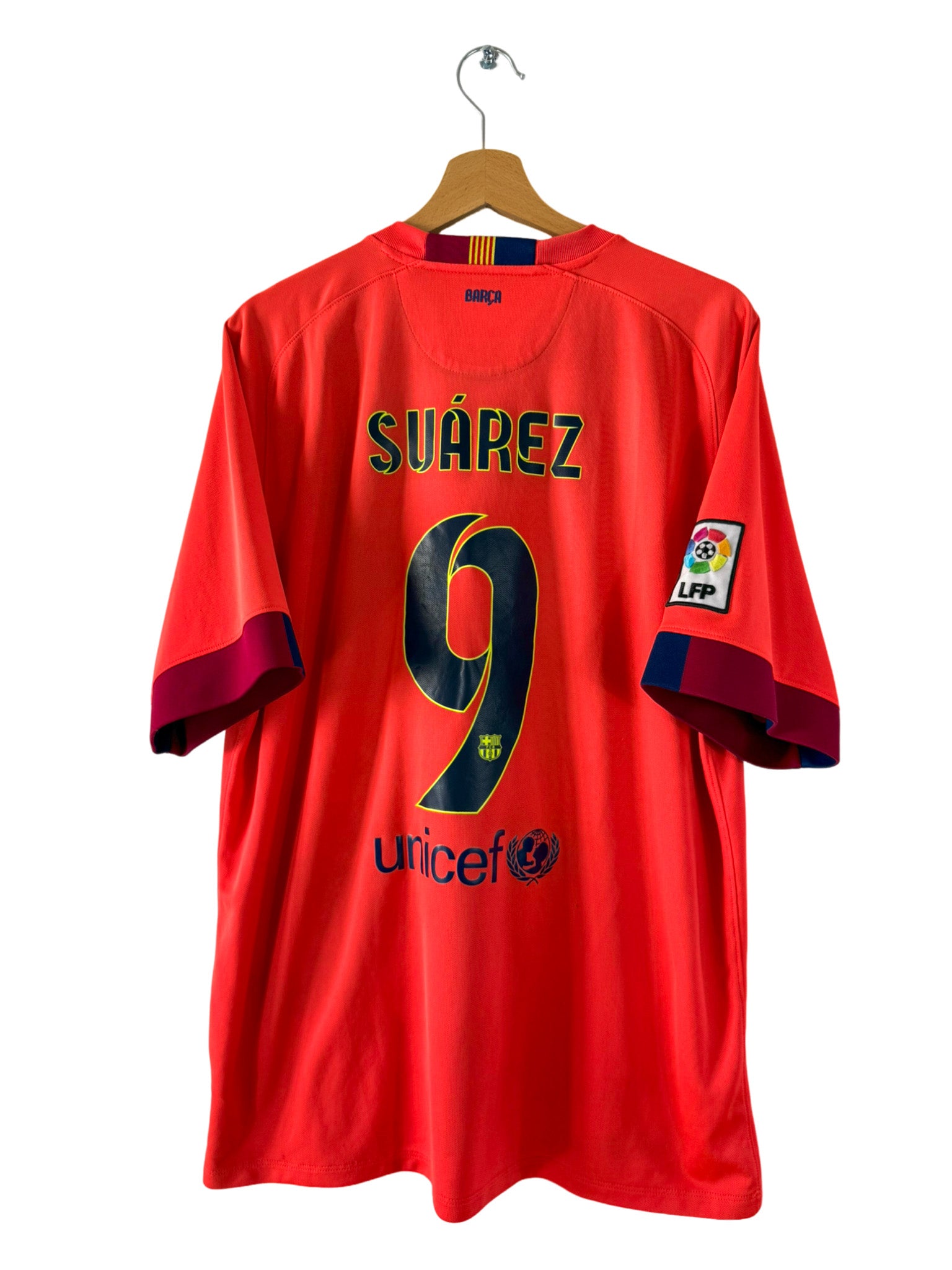 2014/2015 - Barcelona Away Shirt [#9 Suárez] - XL – Vista football