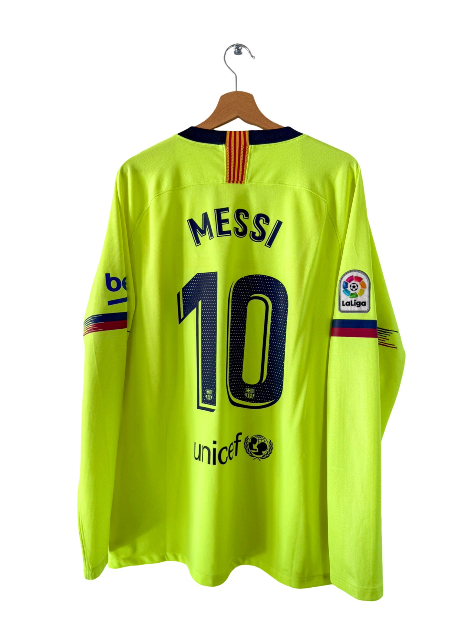 2018/2019 - FC Barcelona Away Shirt [#10 Messi] *Long Sleeves