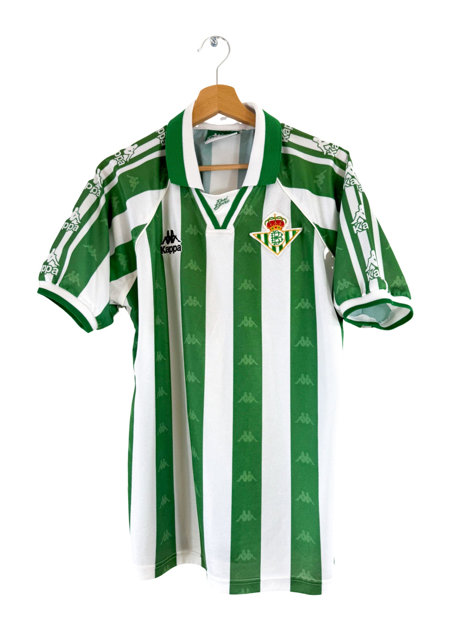 1995/1996 - Real Betis Home Shirt Kappa - S