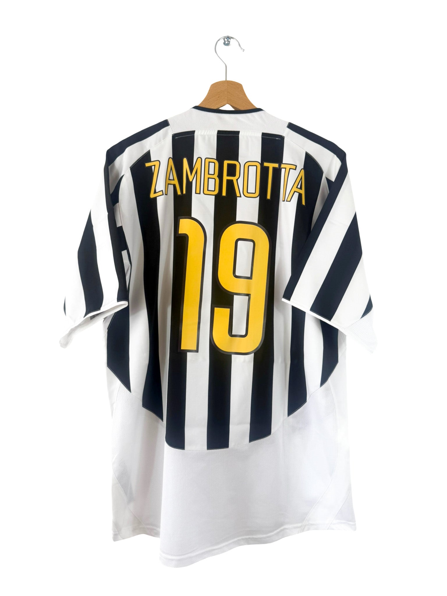 2003/2004 - Juventus home jersey [#19 Zambrotta] - L – Vista