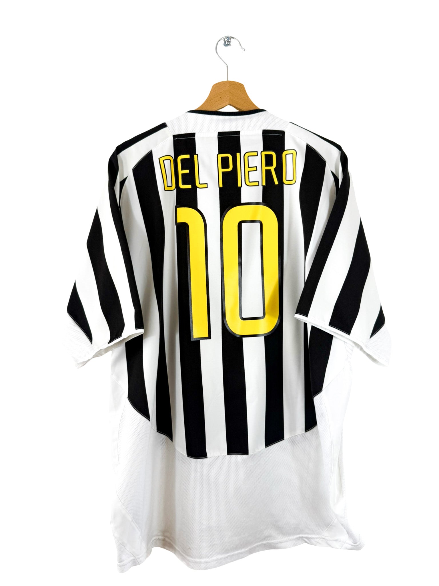 2003/2004 - Juventus home jersey [#10 Del Piero] - XL – Vista