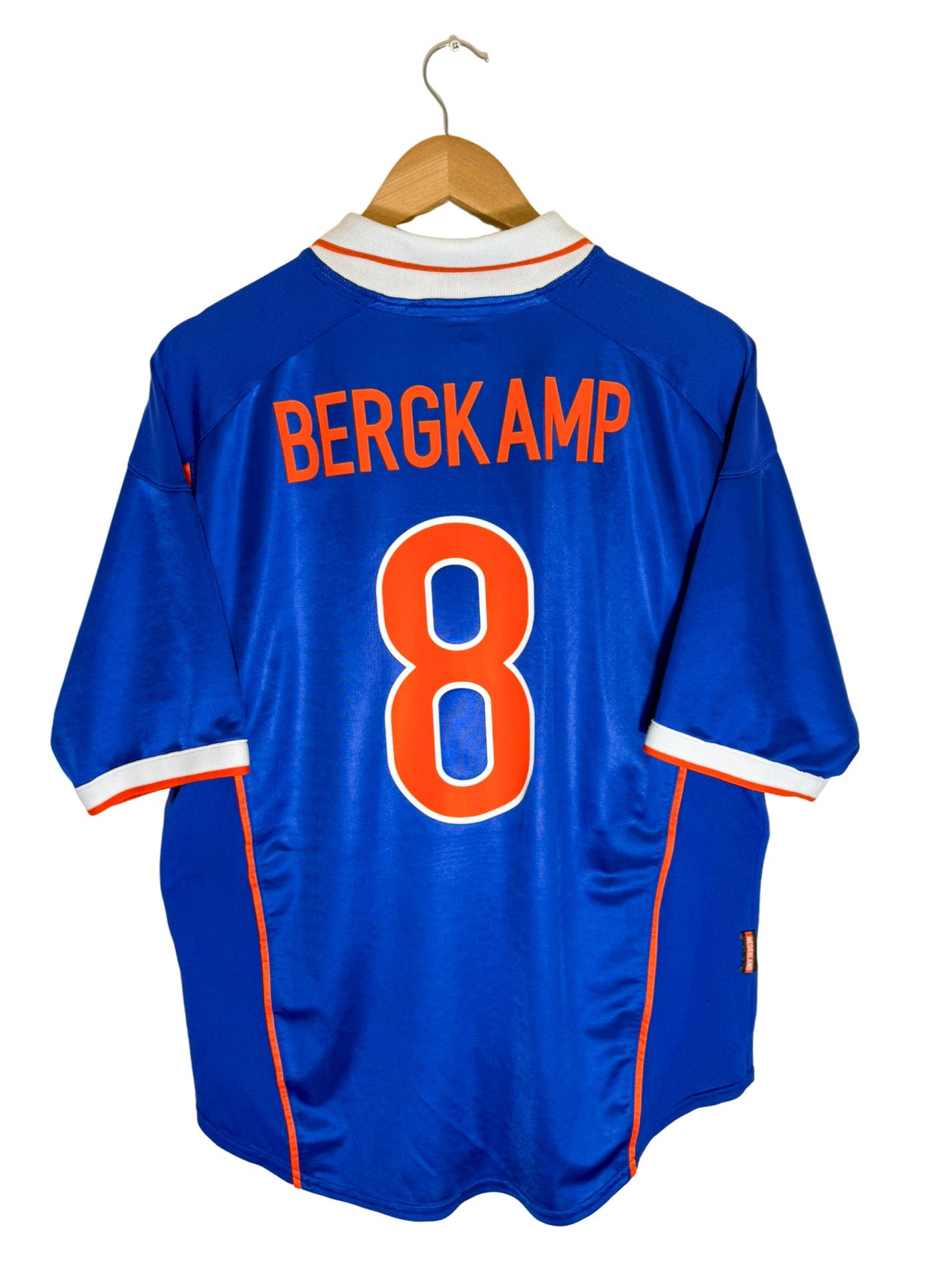 1998 - Netherlands away shirt [#8 BERGKAMP] - L – Vista football shop