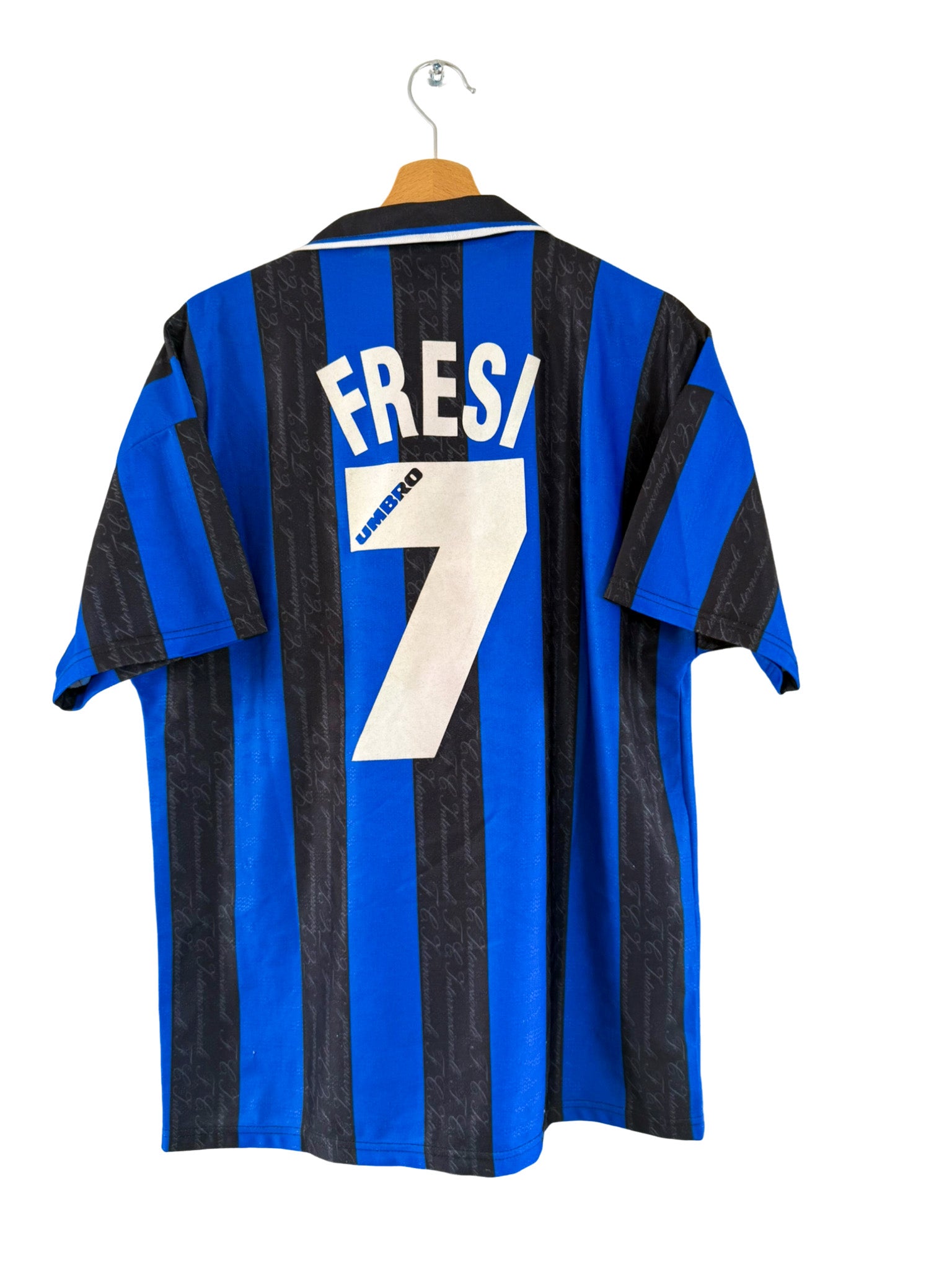 1996/1997 - Inter Milan home shirt [#7 Fresi] - M – Vista football