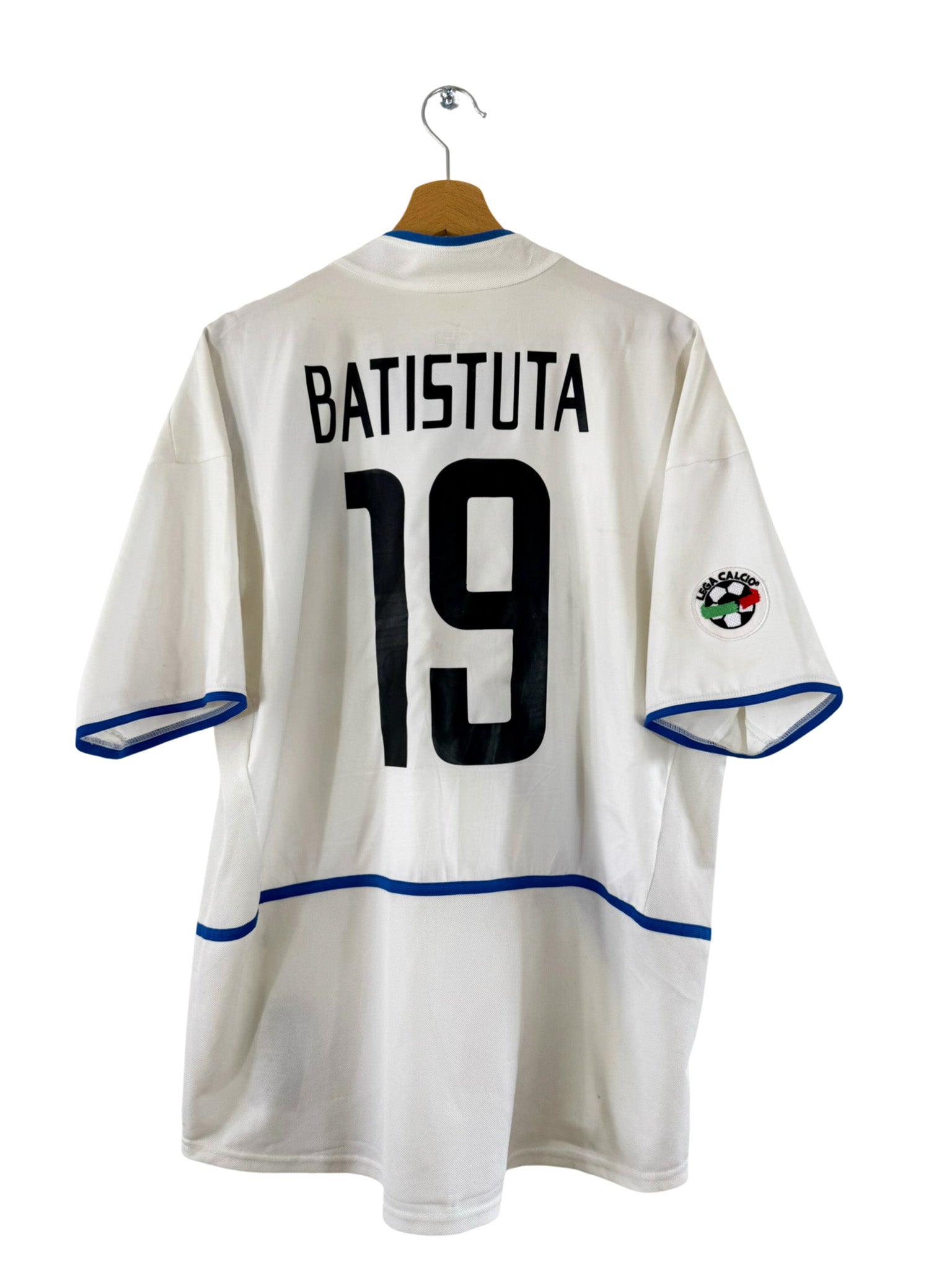 2002/2003 - Inter Milan away shirt [#19 Batistuta] - L – Vista 