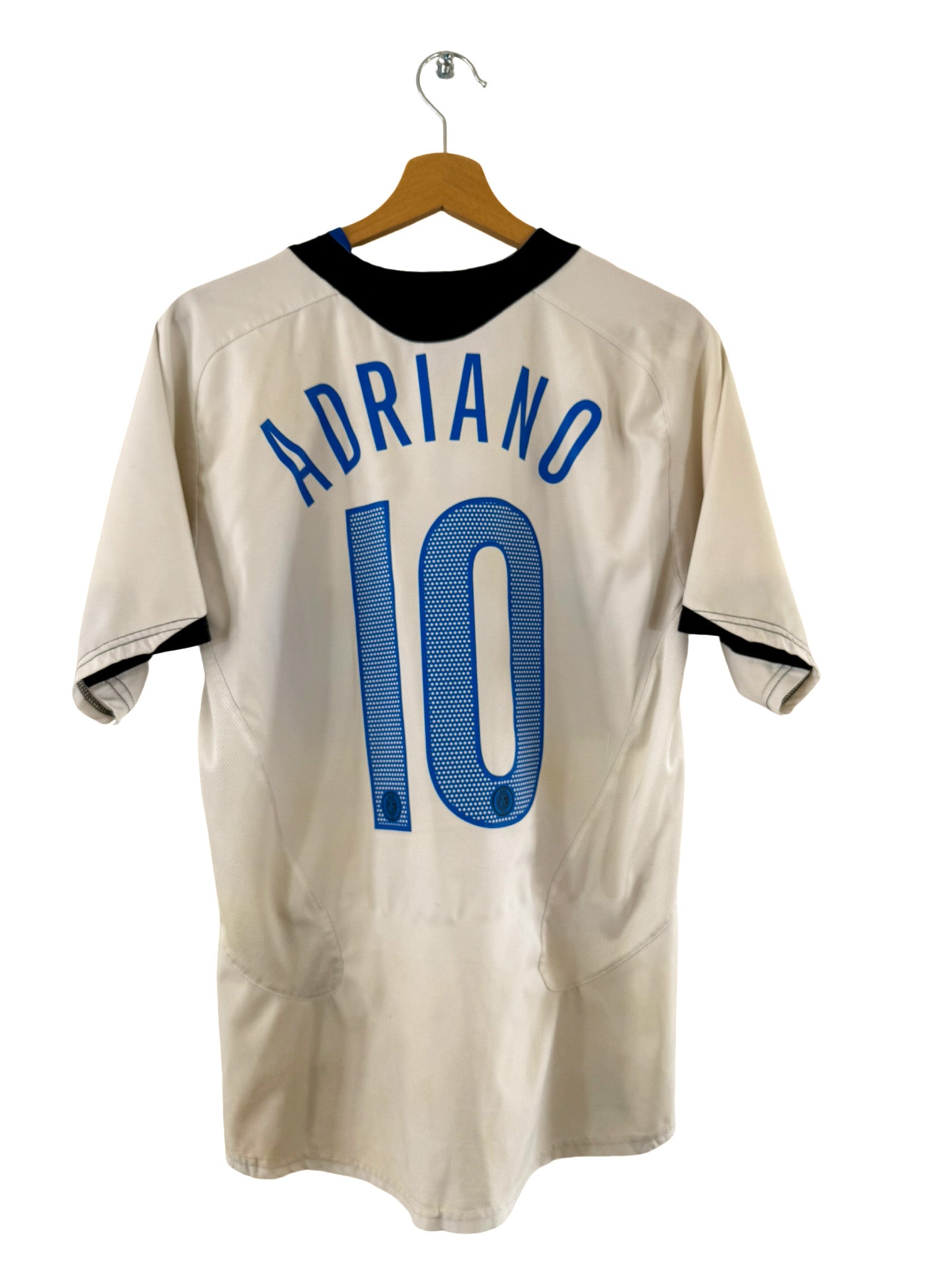 2006/2007 - Inter Milan away shirt [#10 Adriano] - S – Vista