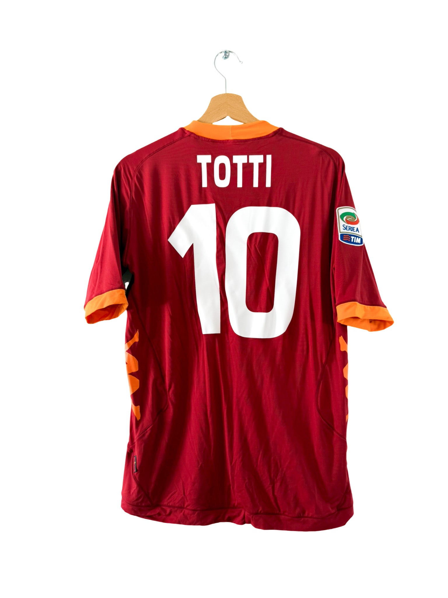 2011/2012 AS Roma Home Shirt [#10 TOTTI] - XL – Vista football shop
