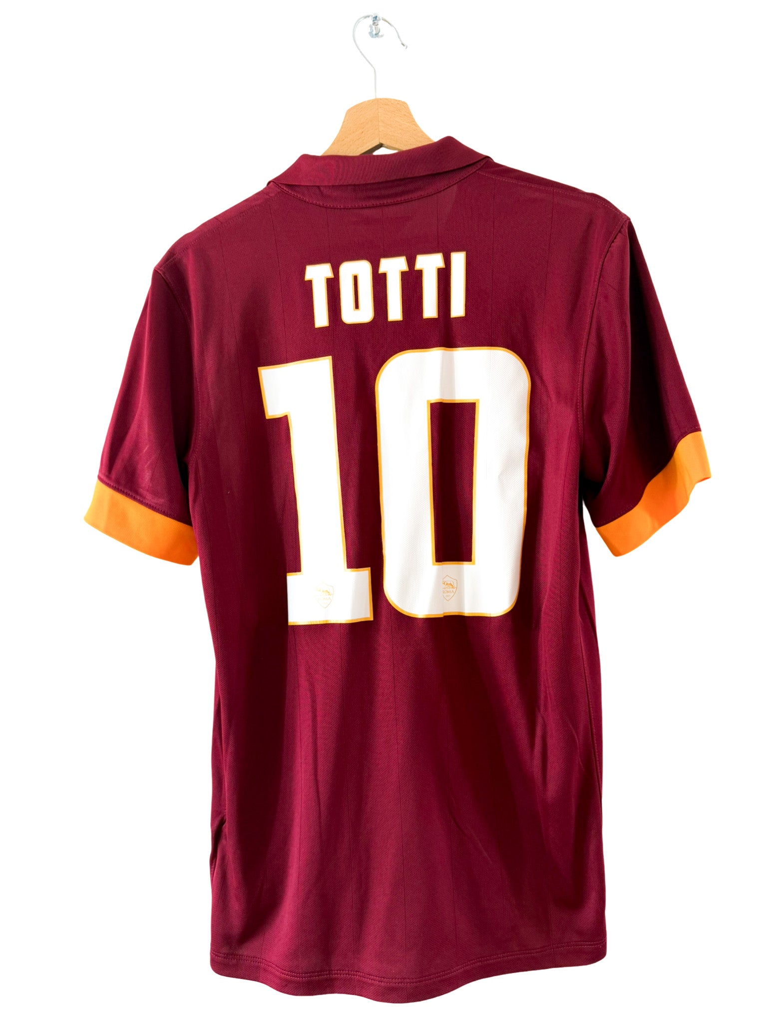 2014/2015 - AS Roma home shirt [#Totti 10] - S – Vista football shop