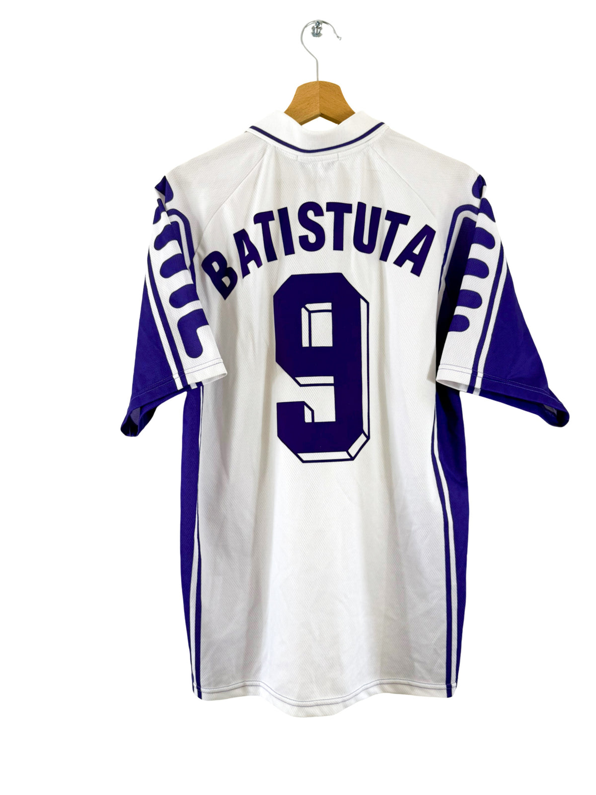 Maillot De Football Fiorentina Batistuta – Violet – Taille S Homme – Occasion
