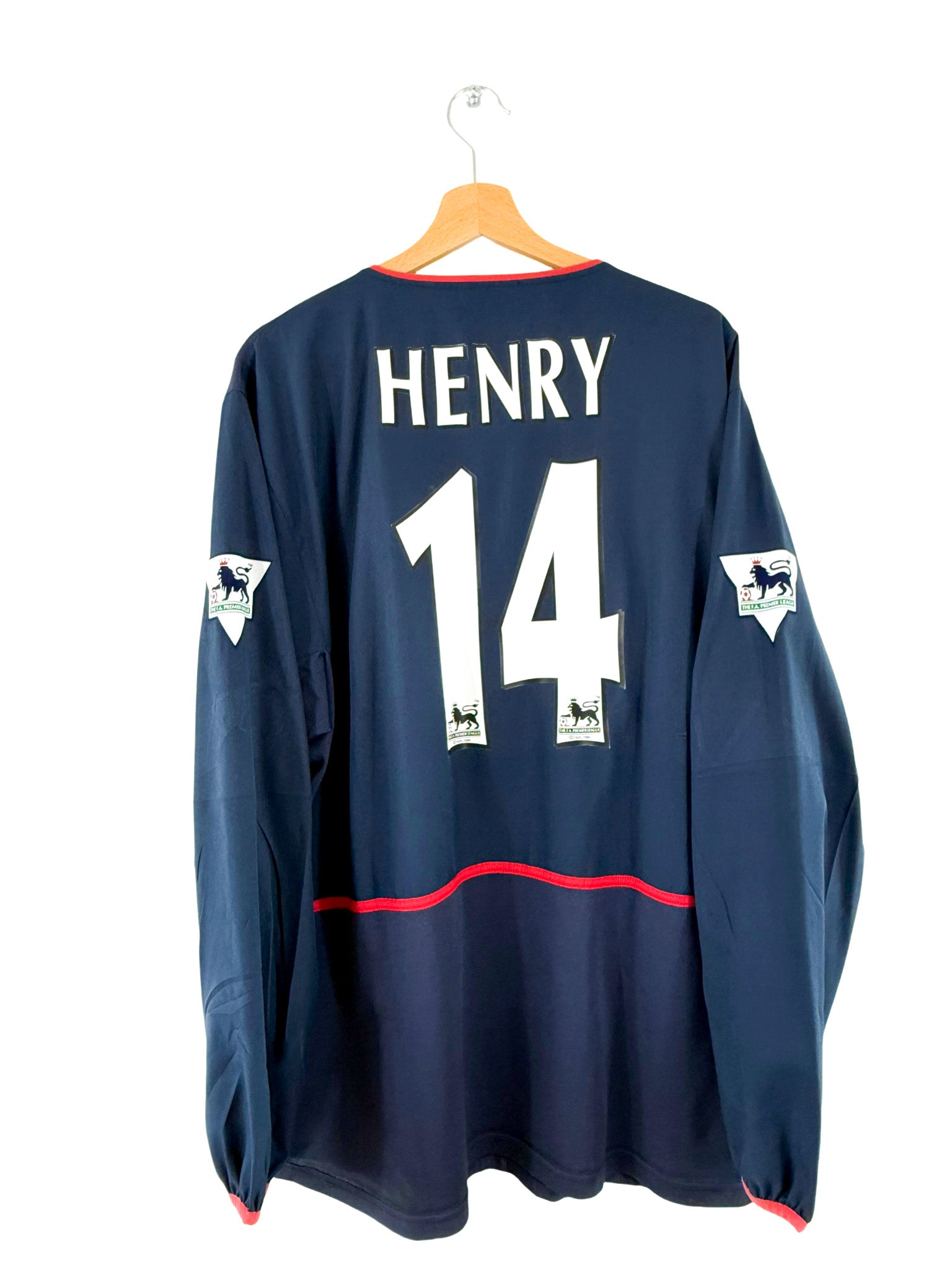 2002/2003 - Arsenal Away Shirt [#14 Henry] *Long Sleeves* - XL
