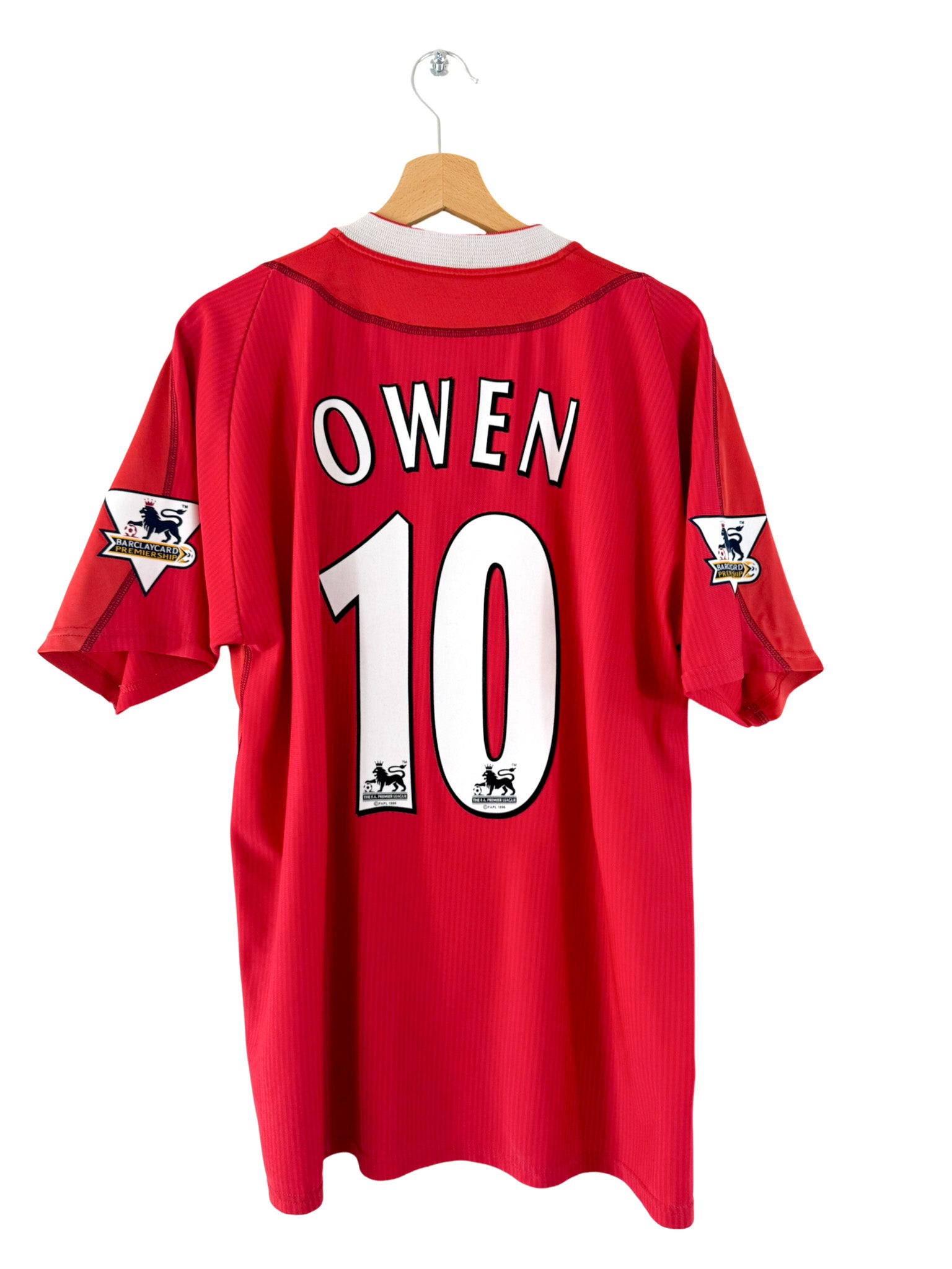 2002/2004 - Camiseta local del Liverpool [Owen #10] - XL – Vista