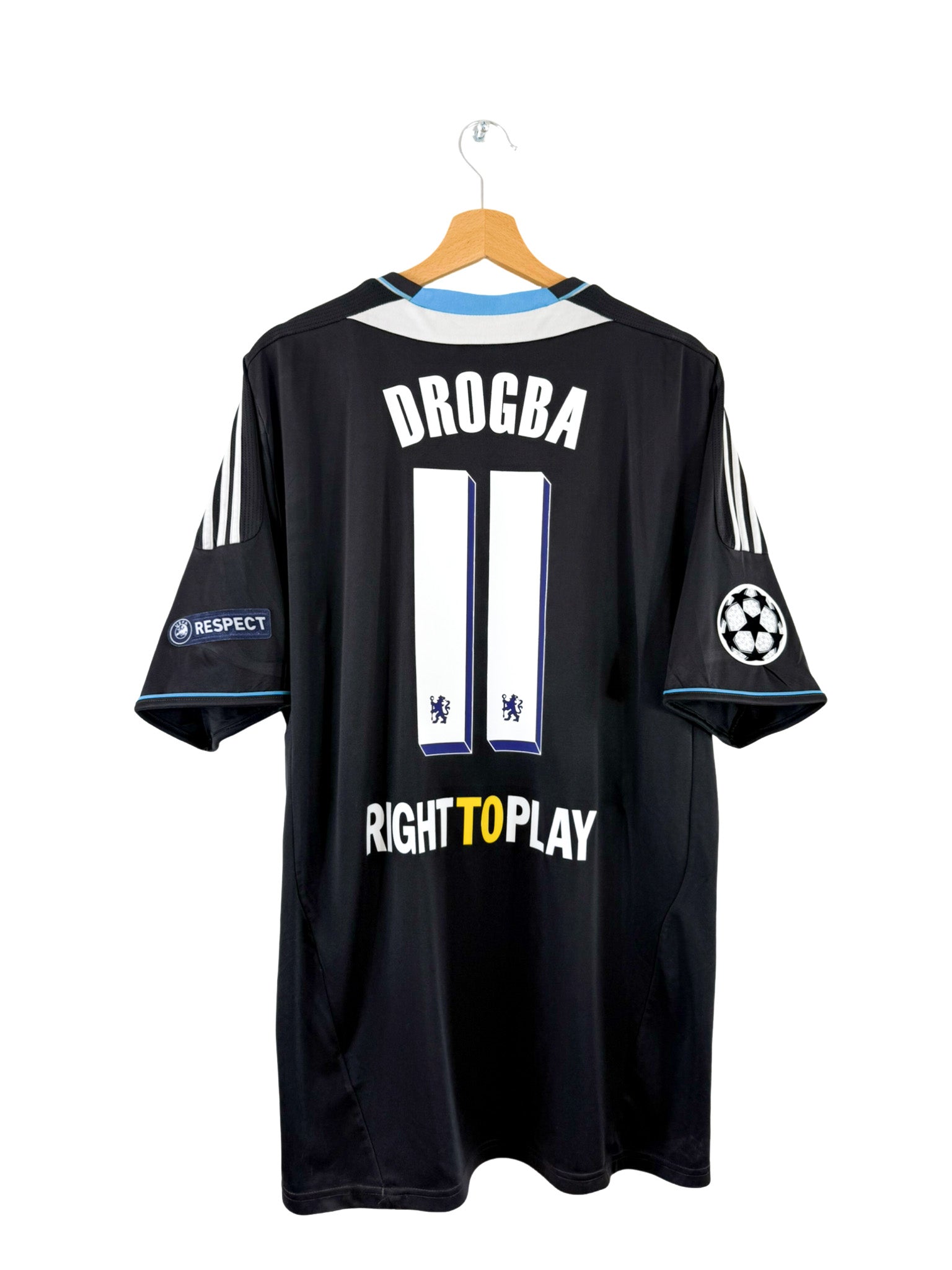 2011/2012 - Chelsea Away Shirt [#11 DROGBA] UCL - L – Vista