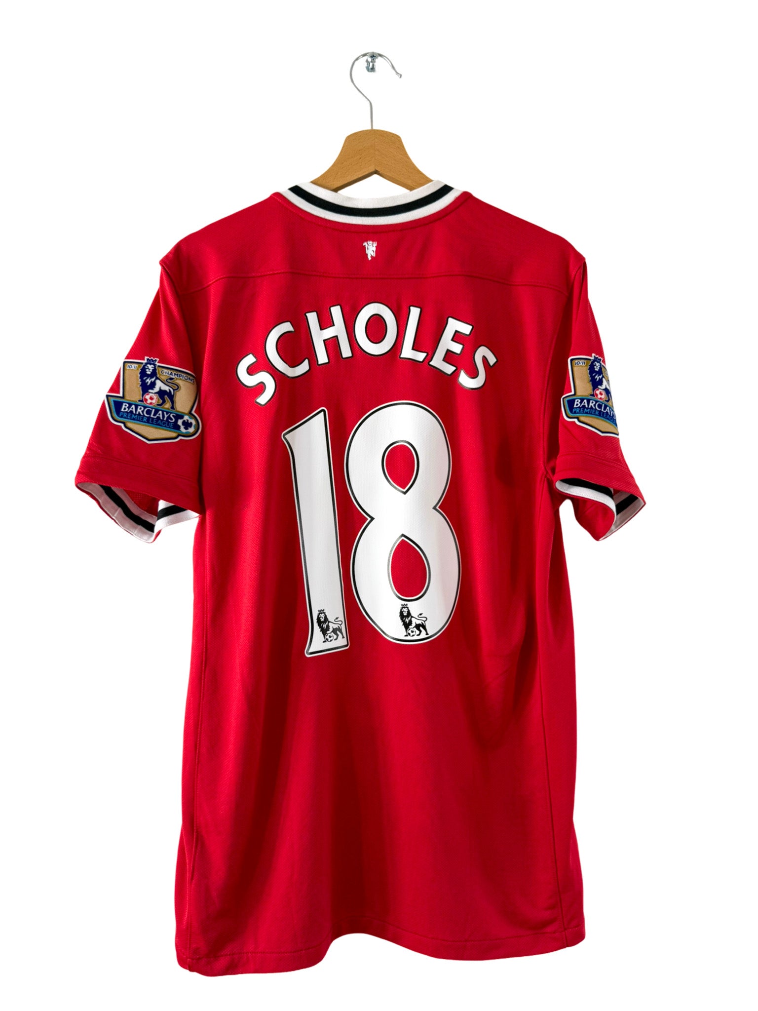 2011/2012 - Manchester United home jersey [#22 Scholes] - M