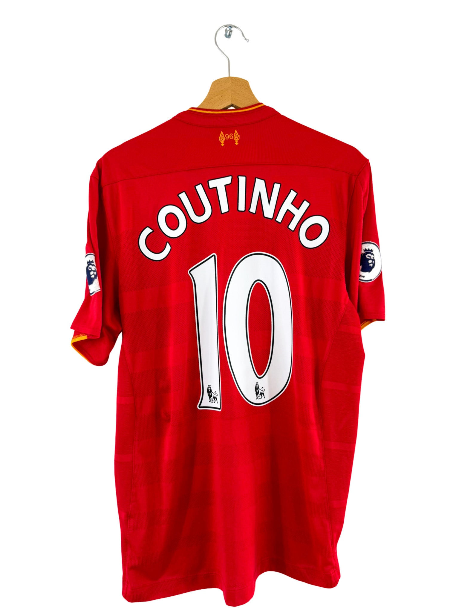 リヴァプール COUTINHO 10番 Mサイズ シャツ 2016/2017 - Liverpool home jersey [#10 Coutinho] - XL – Vista
