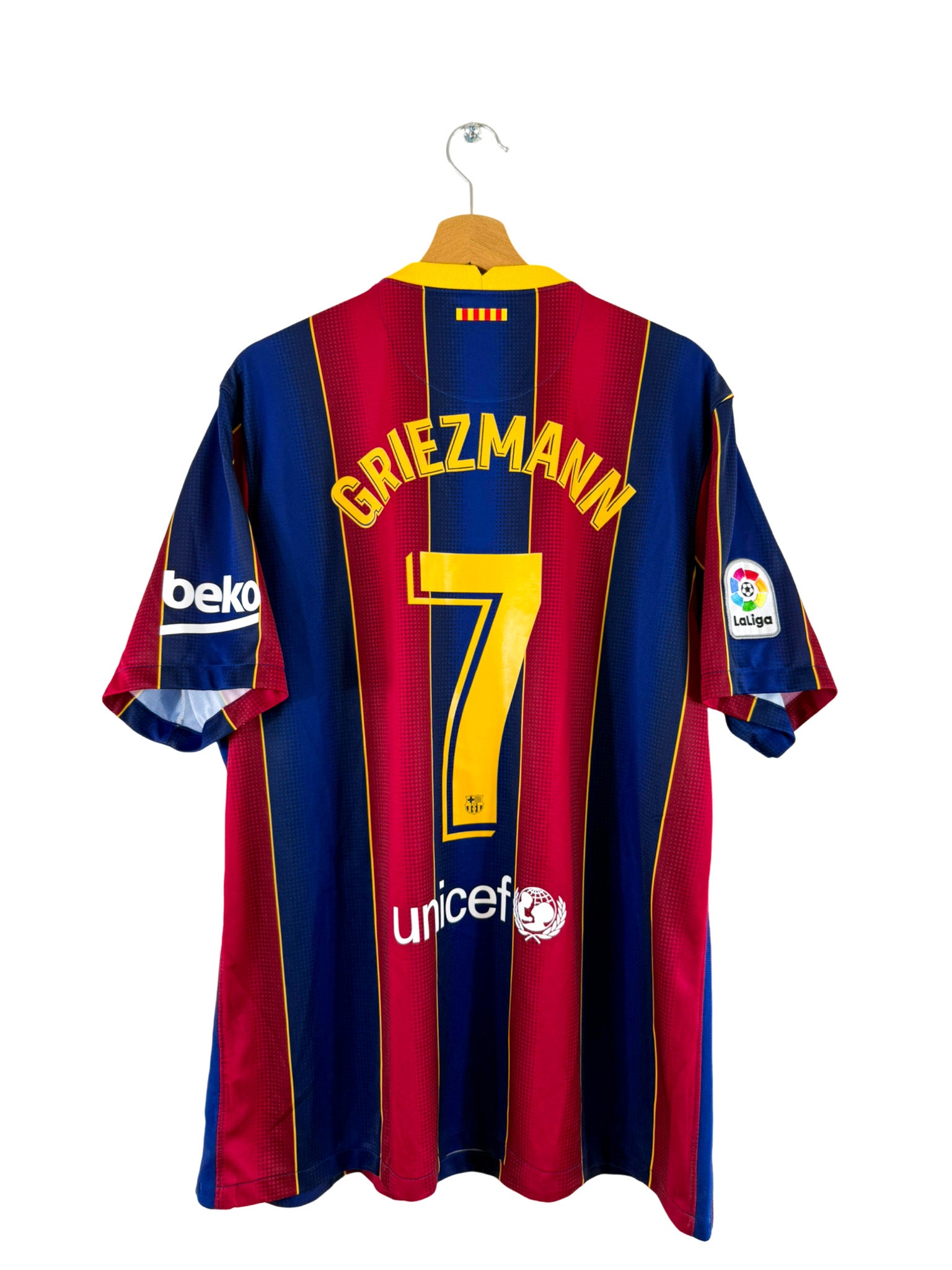 2020/2021 - Camiseta local del FC Barcelona [#7 Griezmann] - 2XL