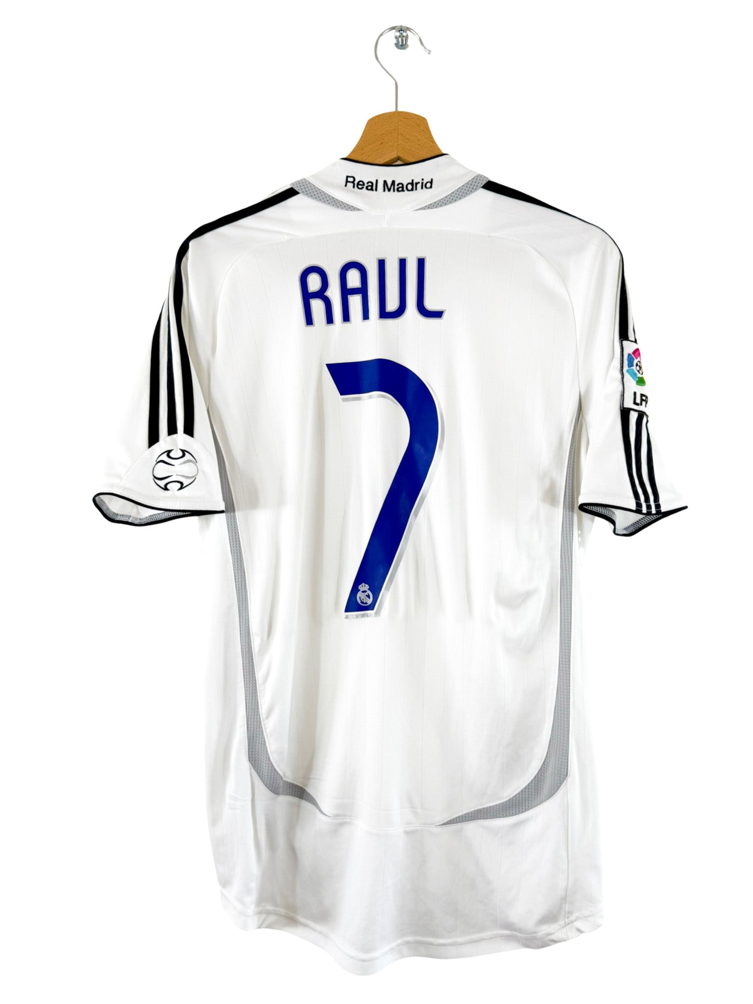 2006/2007 - Real Madrid home shirt [#7 Raúl] - M – Vista football shop