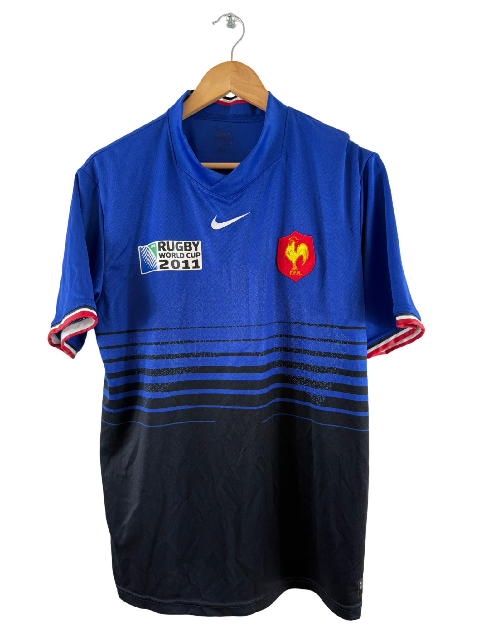 2005 - Camiseta Nike local de rugby de Francia - Talla M