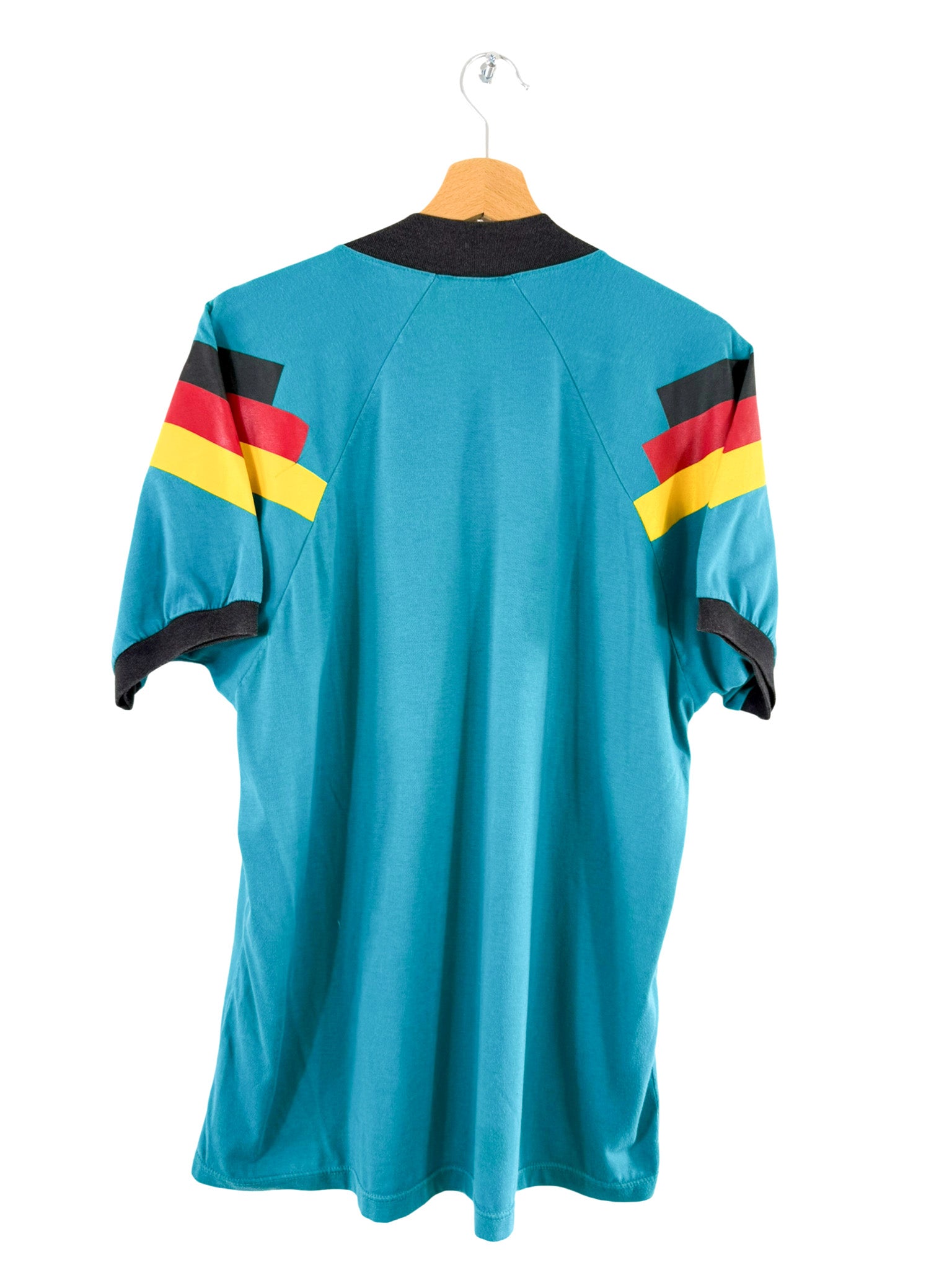 1992 - Adidas Germany Away T-Shirt - L