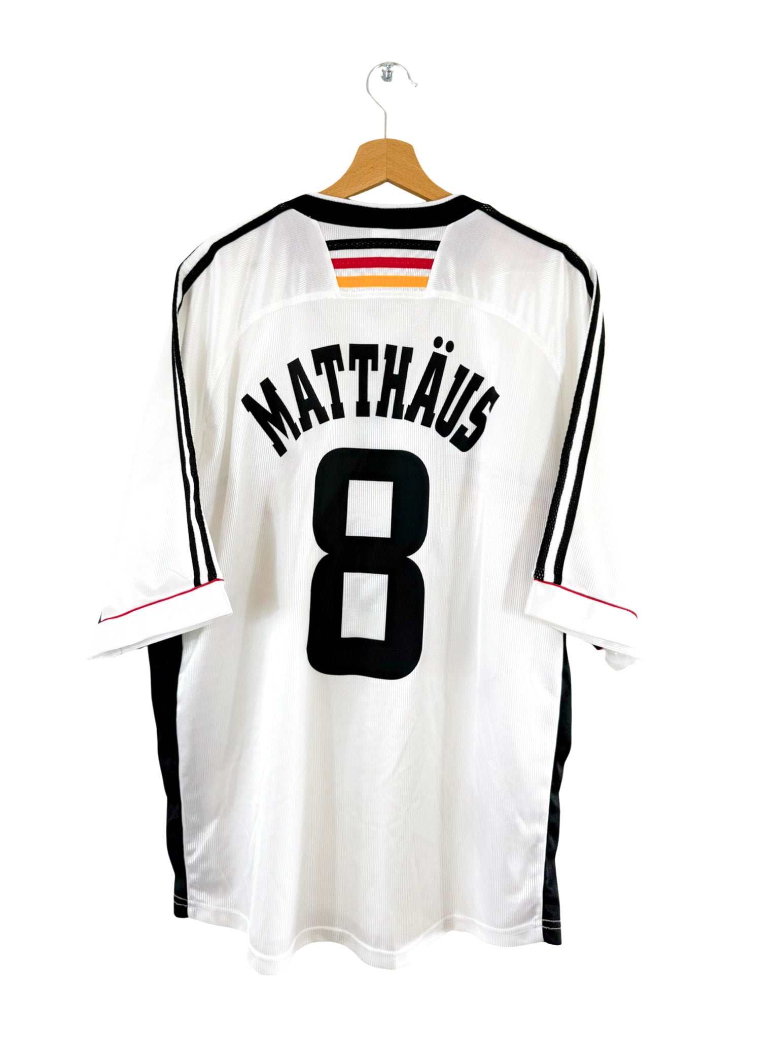 1998 - Germany Home Shirt [#8 Matthäus] - XL – Vista football shop