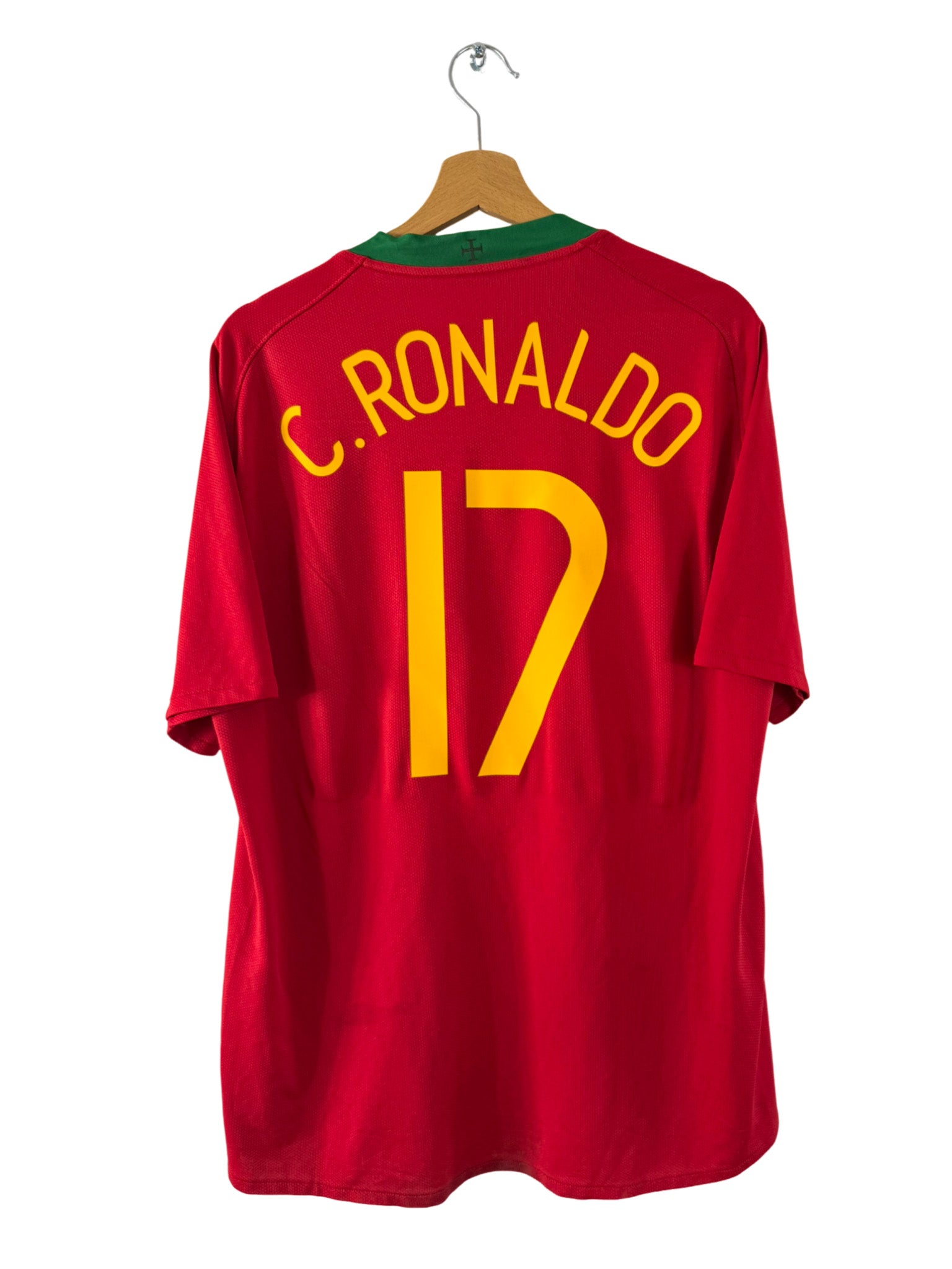 2008 - Portugal home jersey [#17 C.Ronaldo] - XL – Vista football shop