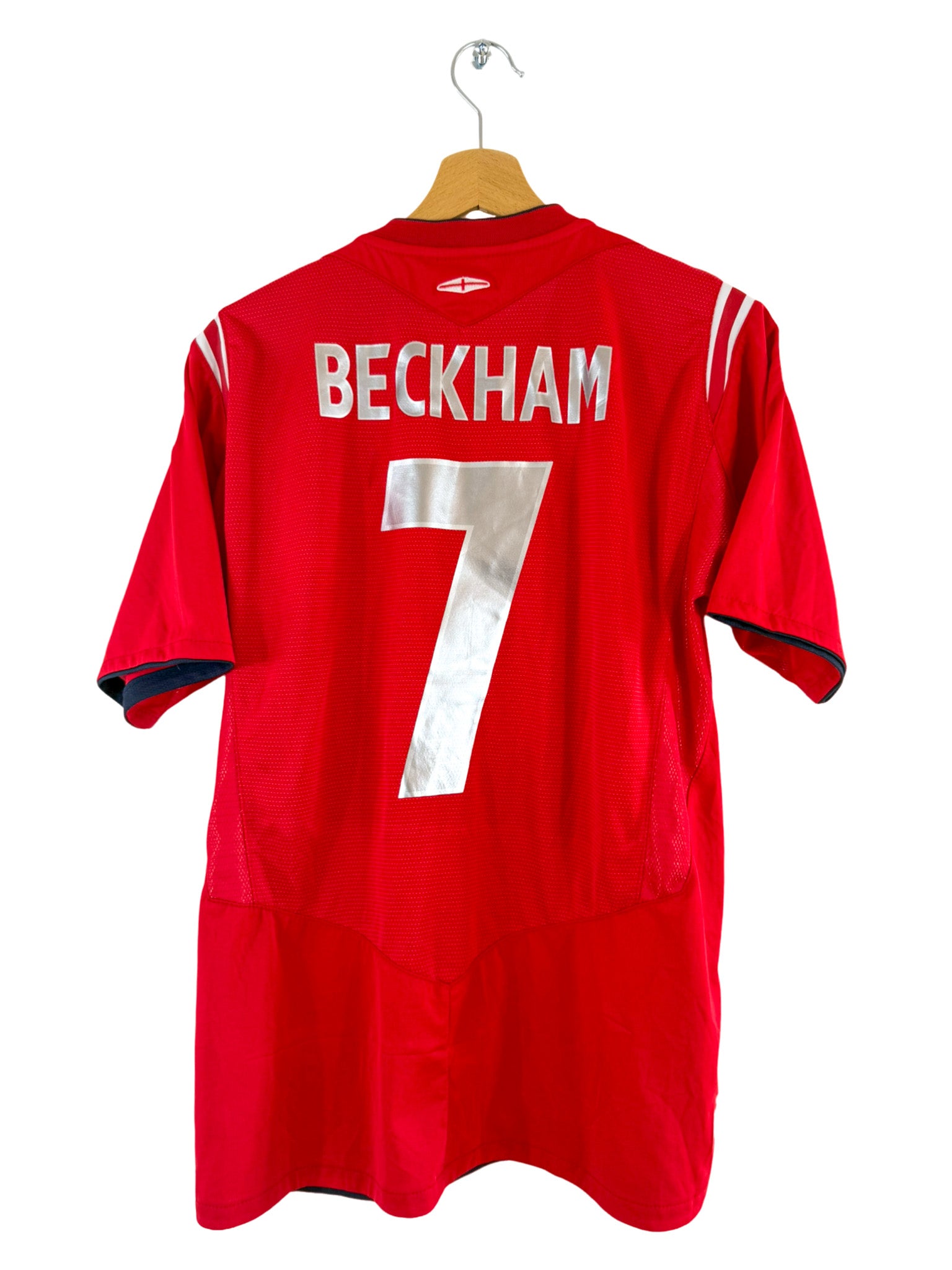 2004 - England away shirt [#7 Beckham] - M – Vista football shop