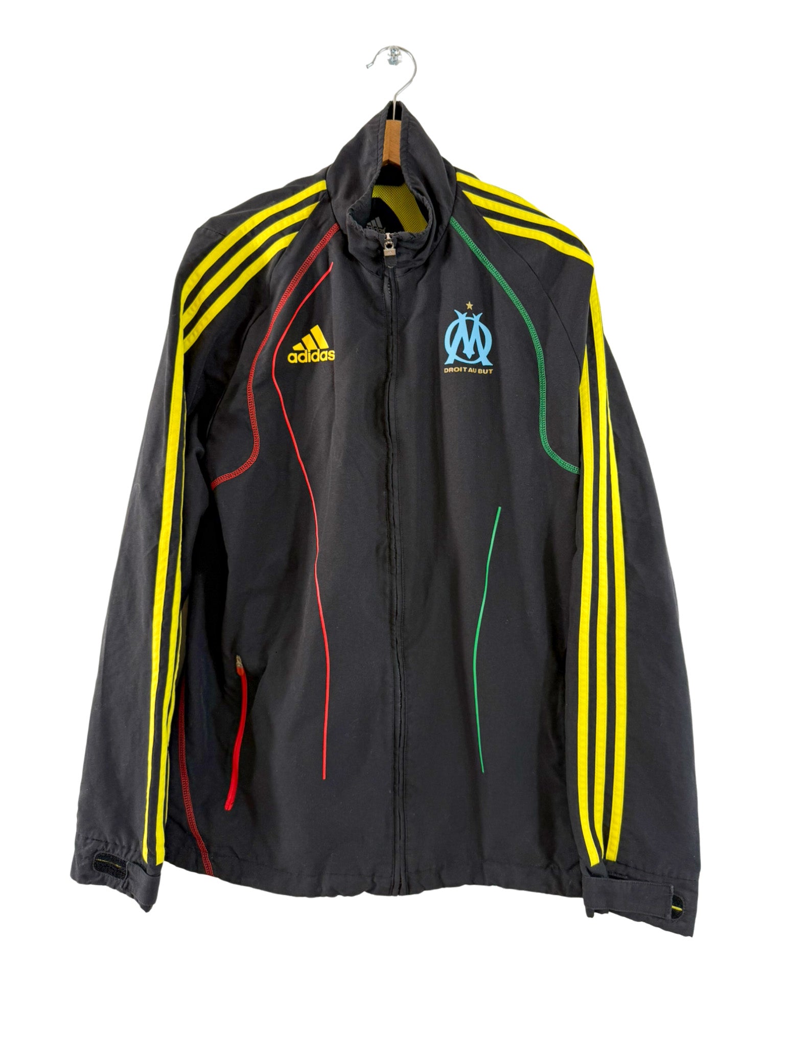 Maillot Olympique Marseille 2010 Adidas Lucho #8 OM Bet Clic Jersey Home - XL Maillot Olympique Marseille 2010 Adidas Lucho #8 OM Bet Clic Jersey Home - XL