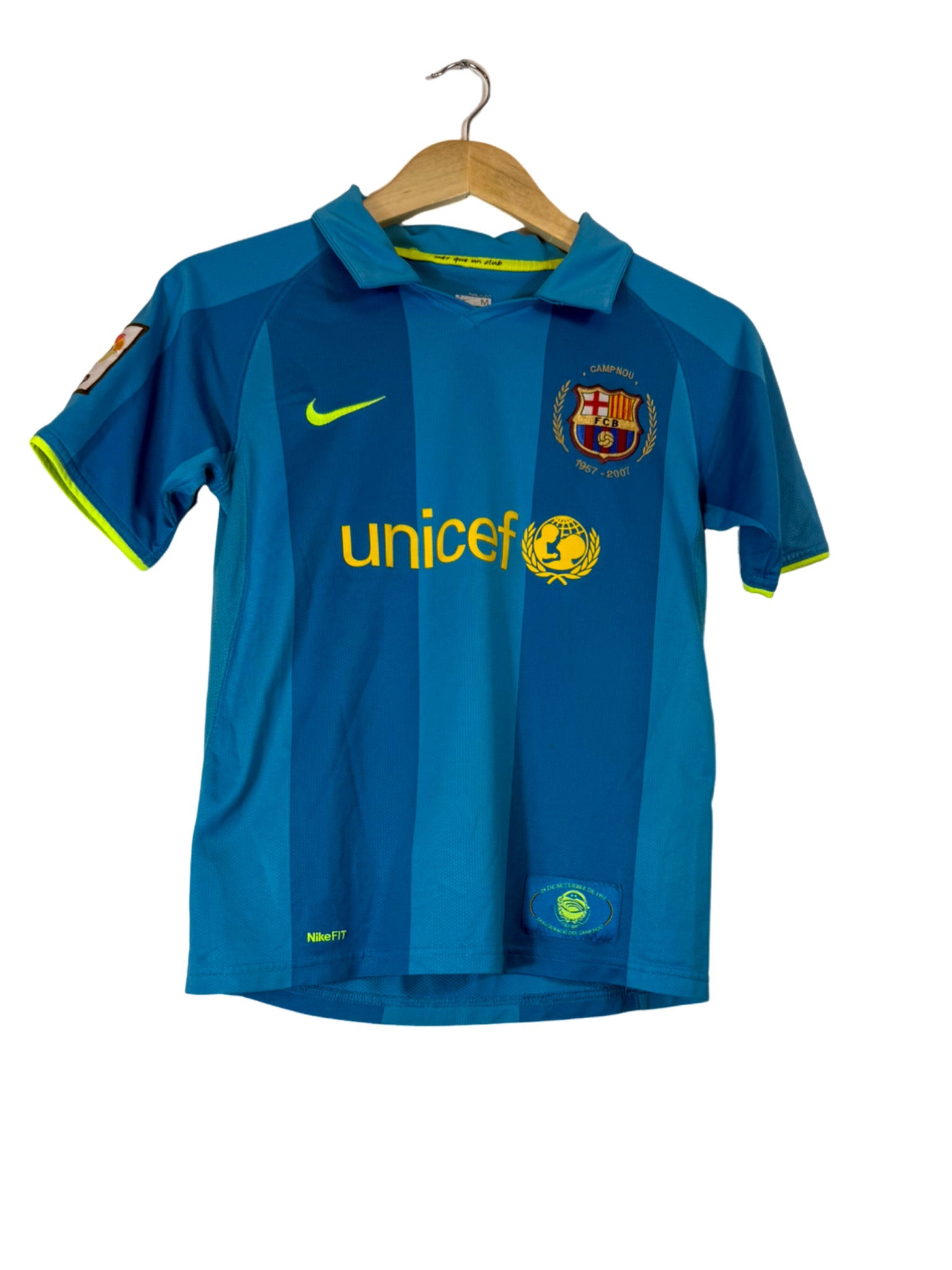 2007/2008 – Maillot FC Barcelone extérieur Nike - Taille XS